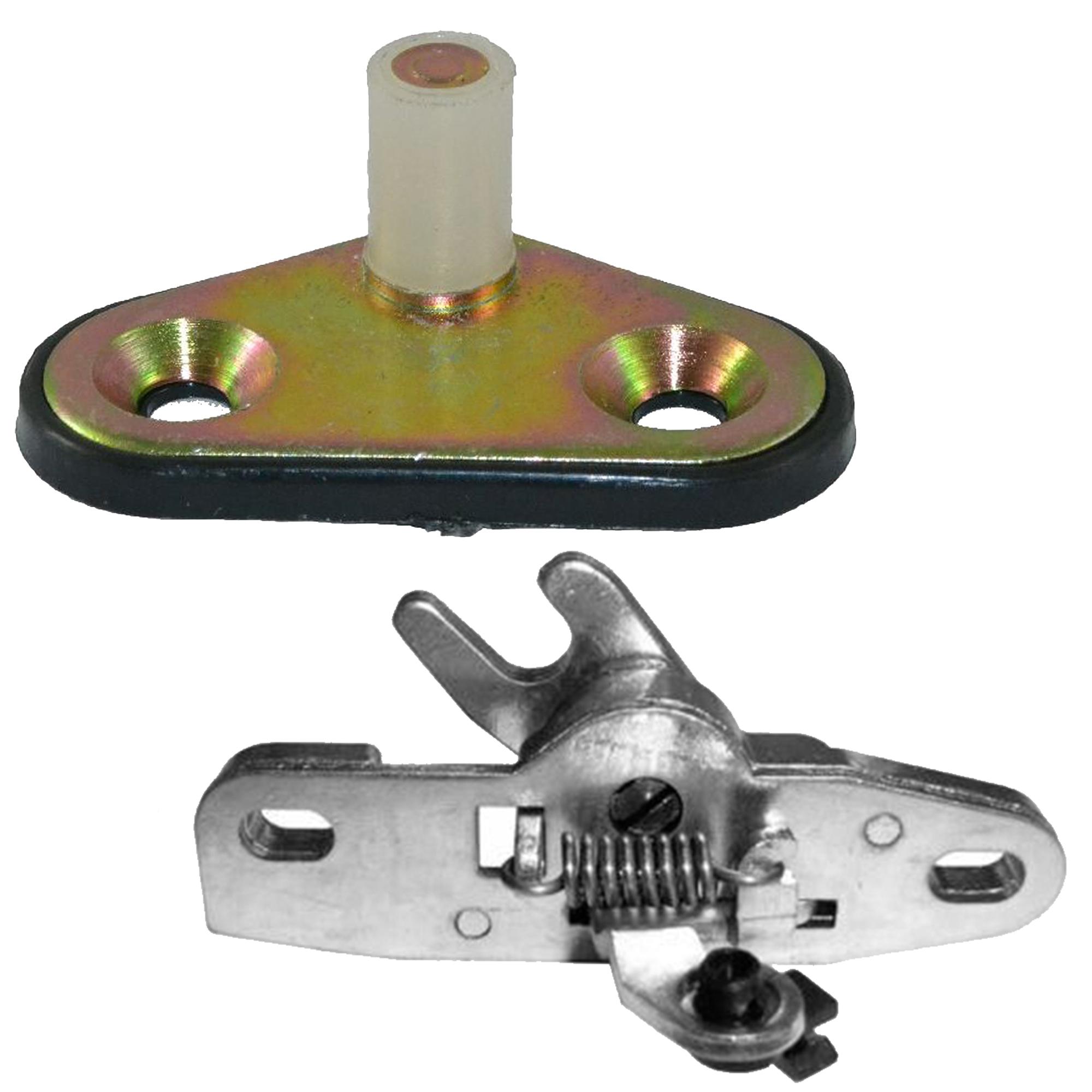Crochet fermeture + guide centreur butée porte latérale pour Nissan, Opel, Renault PARTSLINE KC02477