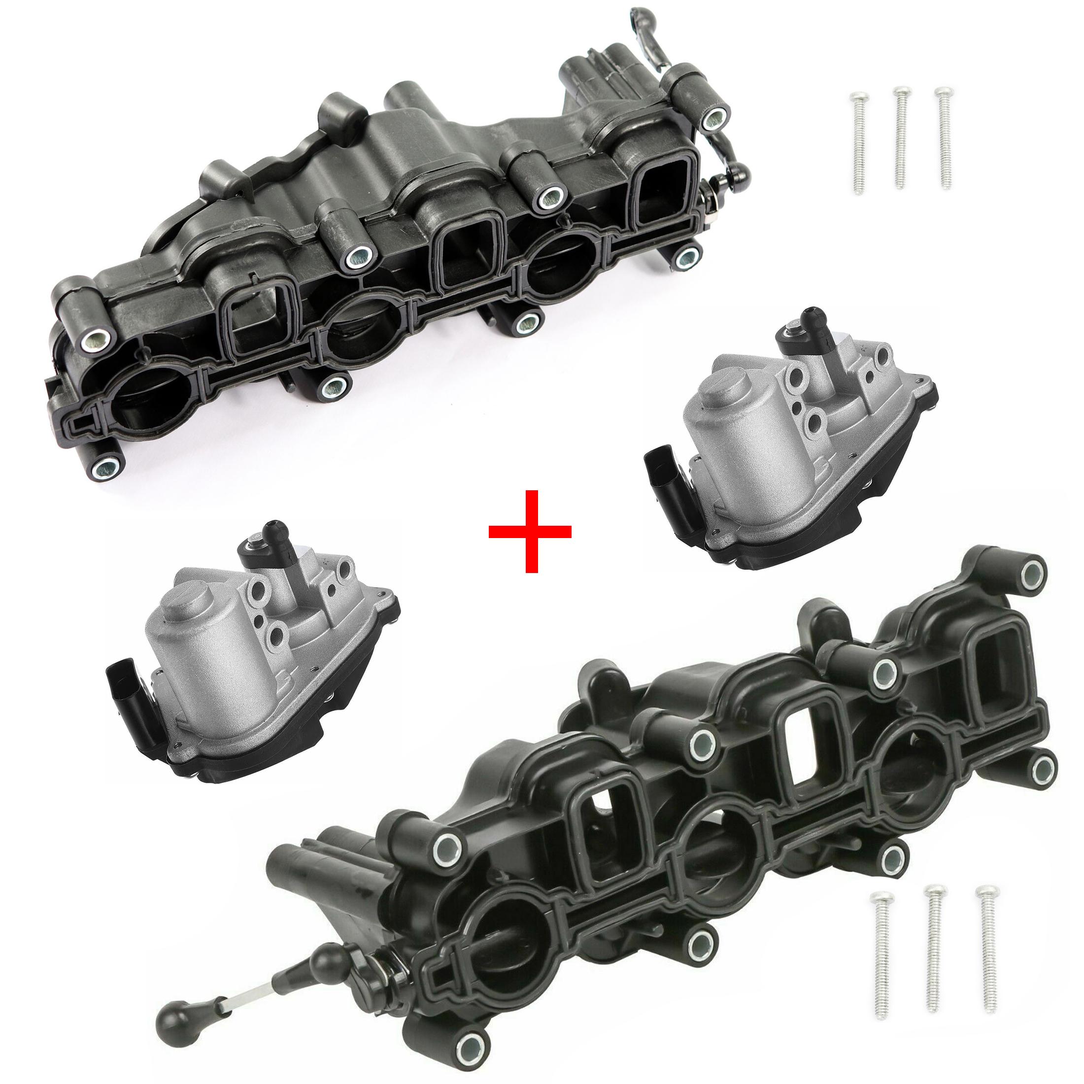 Collecteur d'admission gauche et droit avec actionneurs pour Audi A6 et Q7 PARTSLINE KC02479