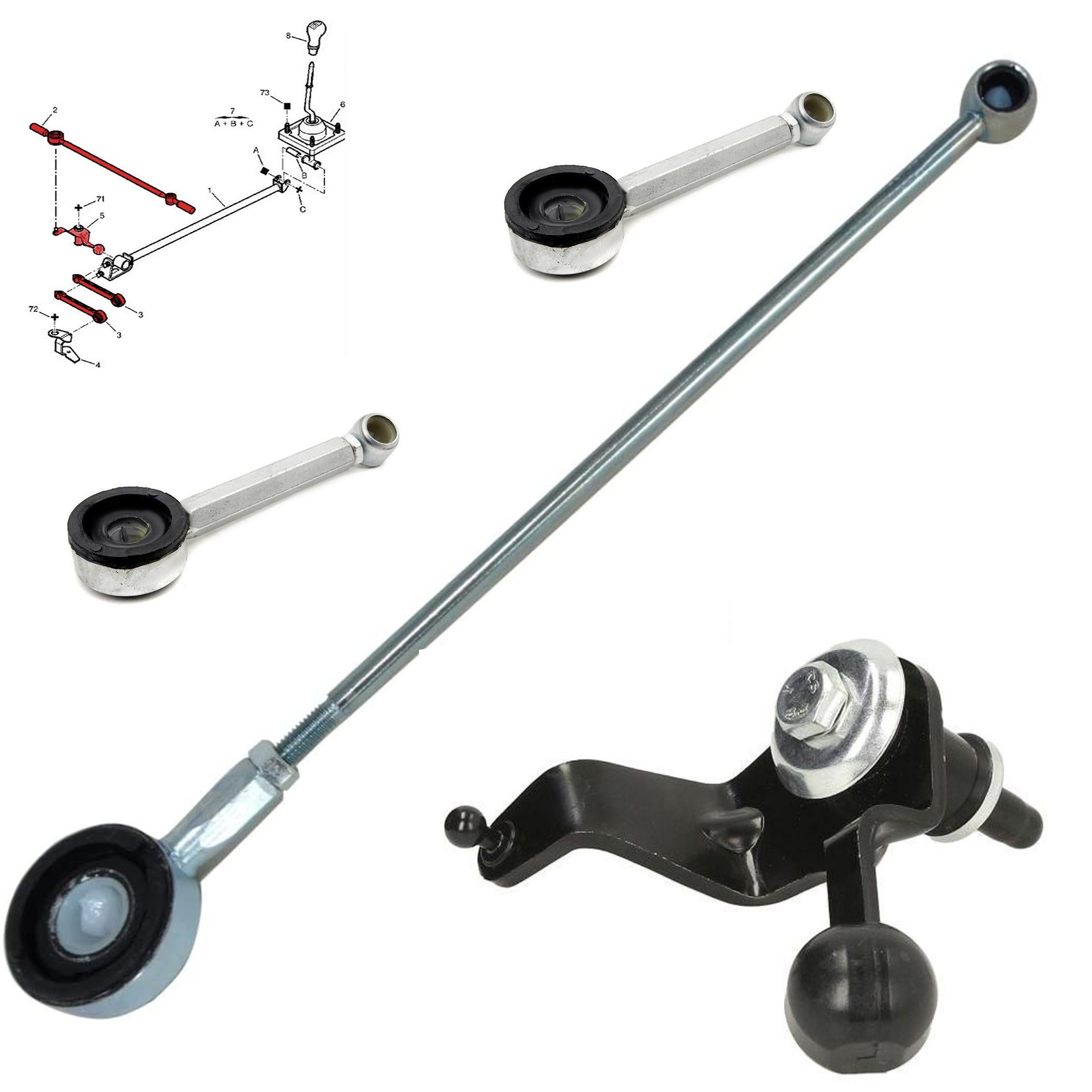 Kit biellettes tringlerie boîte de vitesses pour 206 Berlingo Partner Xsara PARTSLINE KC02482