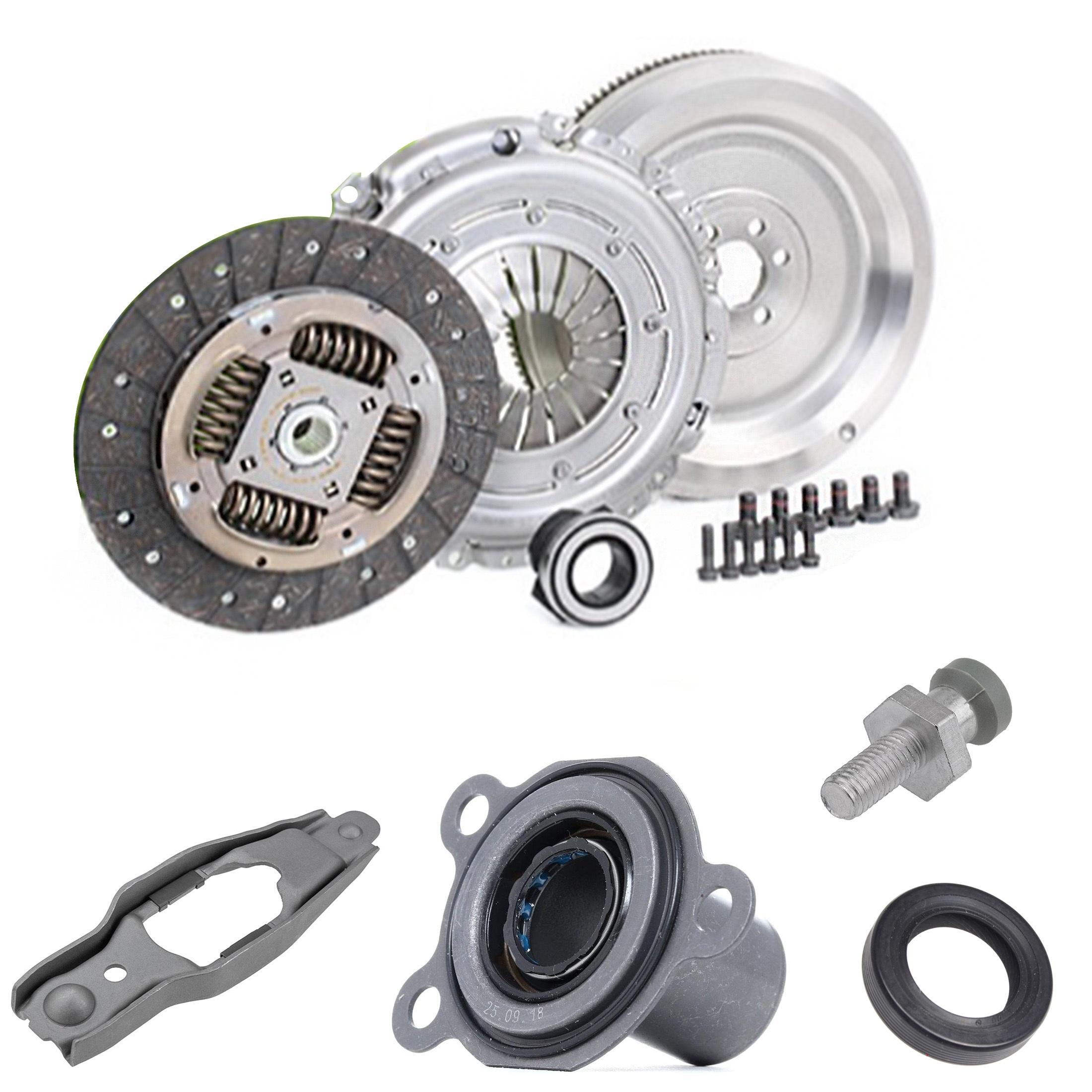 Kit embrayage volant rigide 1.9 TDI 1.8T pour Golf A3 PARTSLINE KC02547