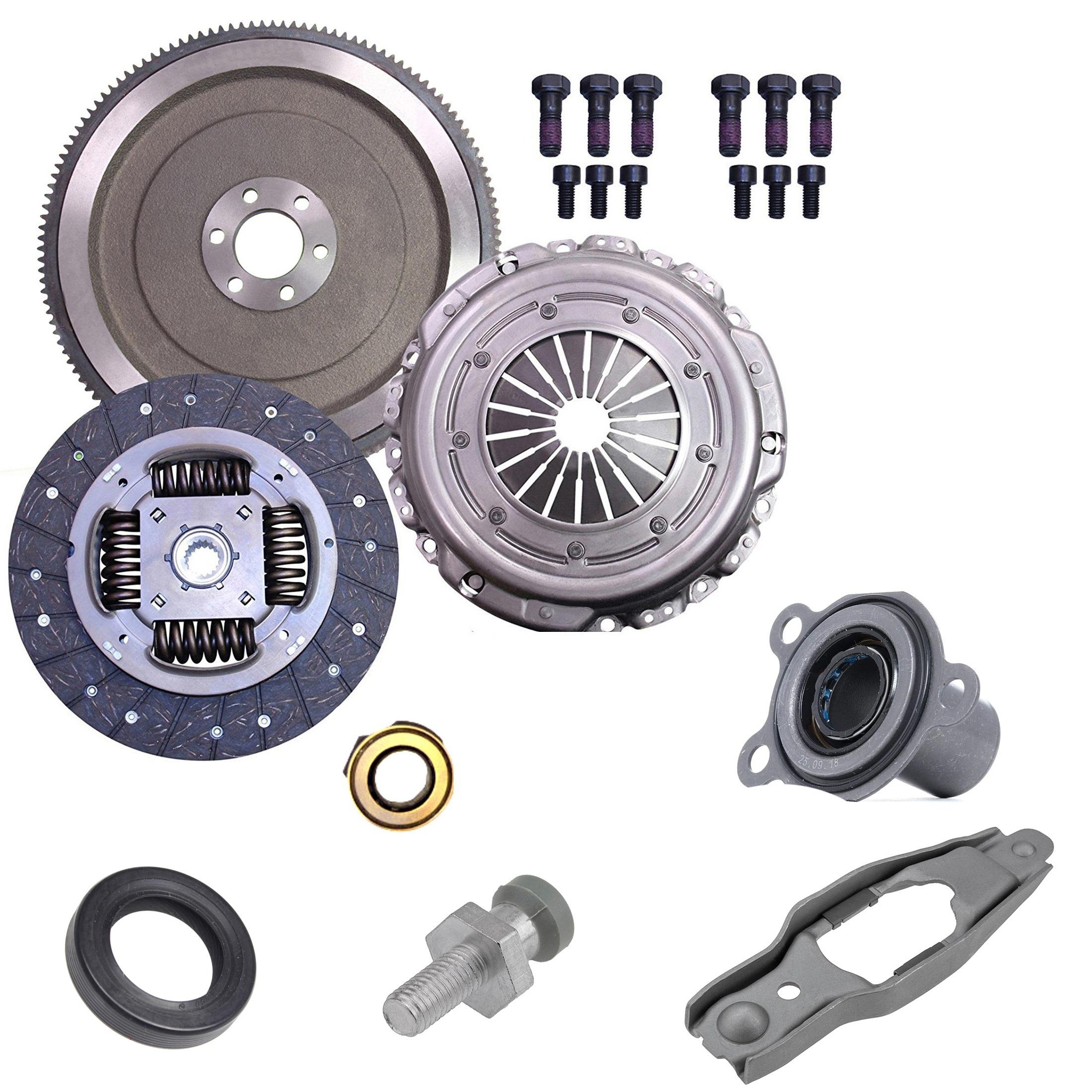 Kit embrayage volant rigide 1.9 TDI 1.8T pour Golf A3 PARTSLINE KC02547