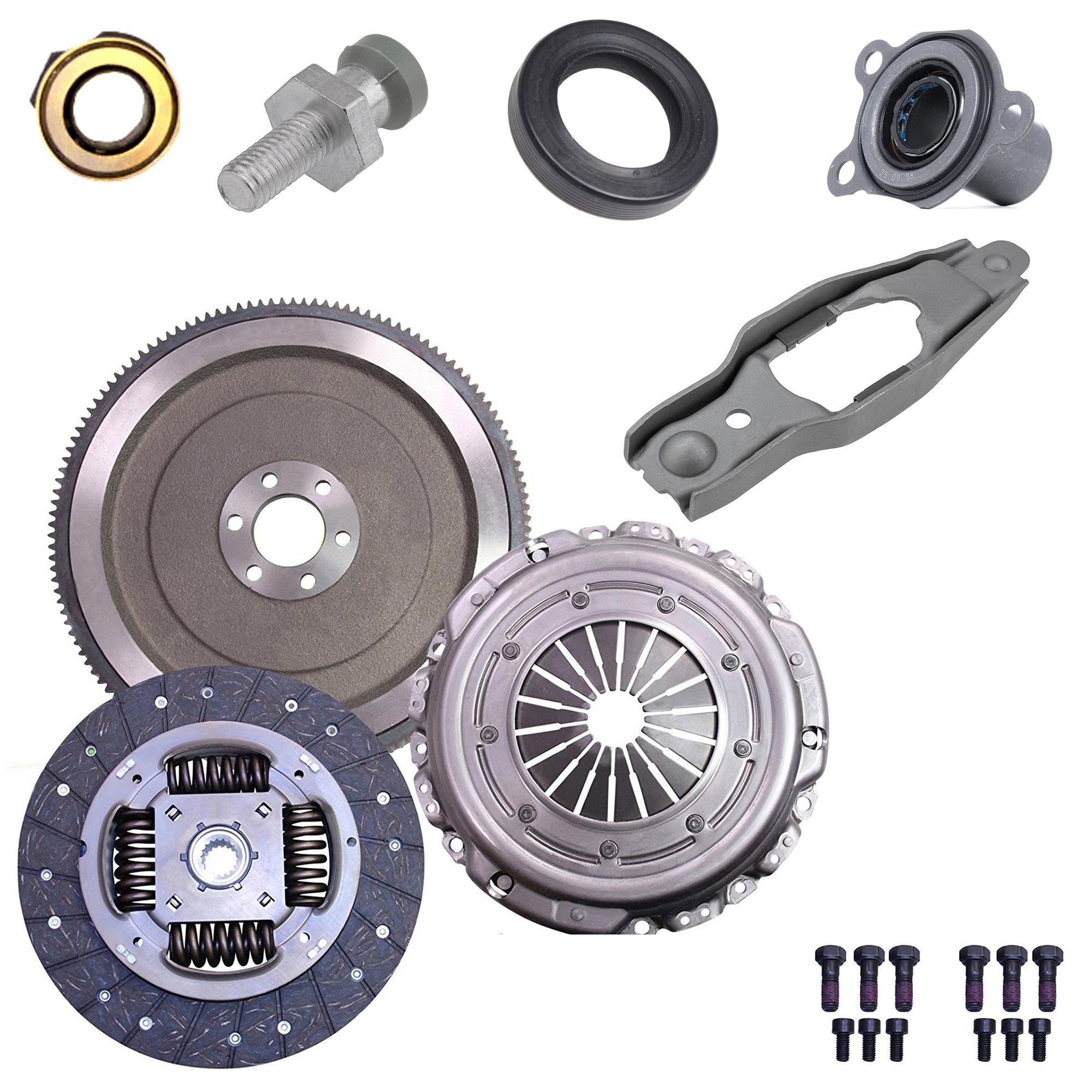 Kit embrayage volant rigide 1.9 TDI 1.8T pour Golf A3 PARTSLINE KC02547