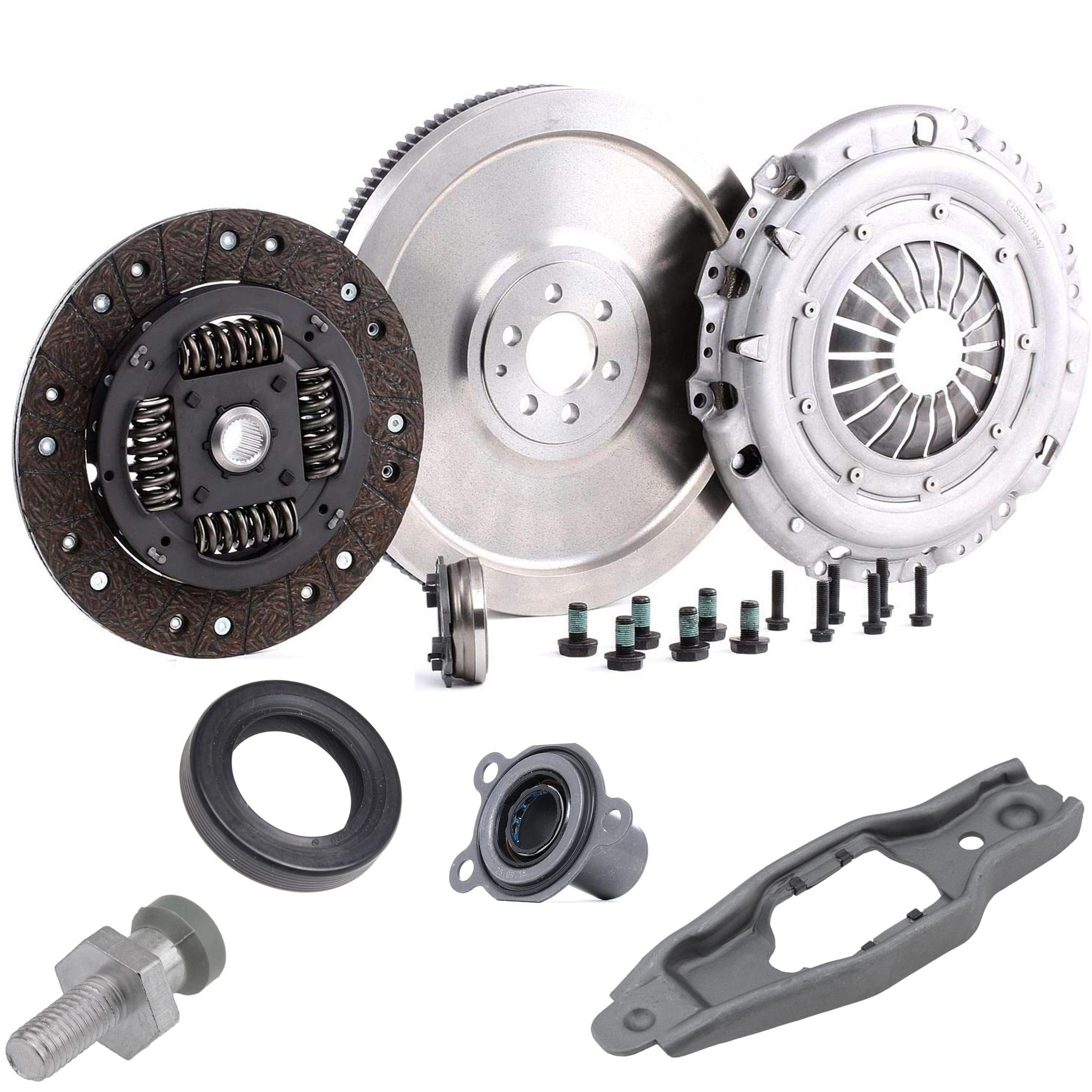 Kit embrayage complet volant moteur rigide guide de butée pour 1.9 2.0 TDI PARTSLINE KC02548