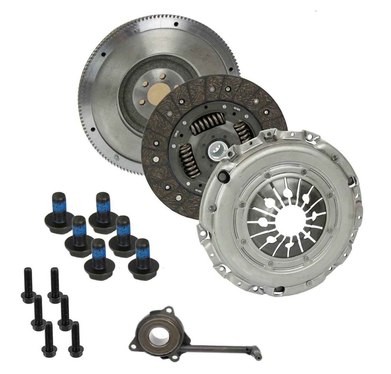 Kit embrayage volant rigide butée pour A3 TT Golf IV Sharan 1.9 2.0 TDI 1.8T PARTSLINE KC02549