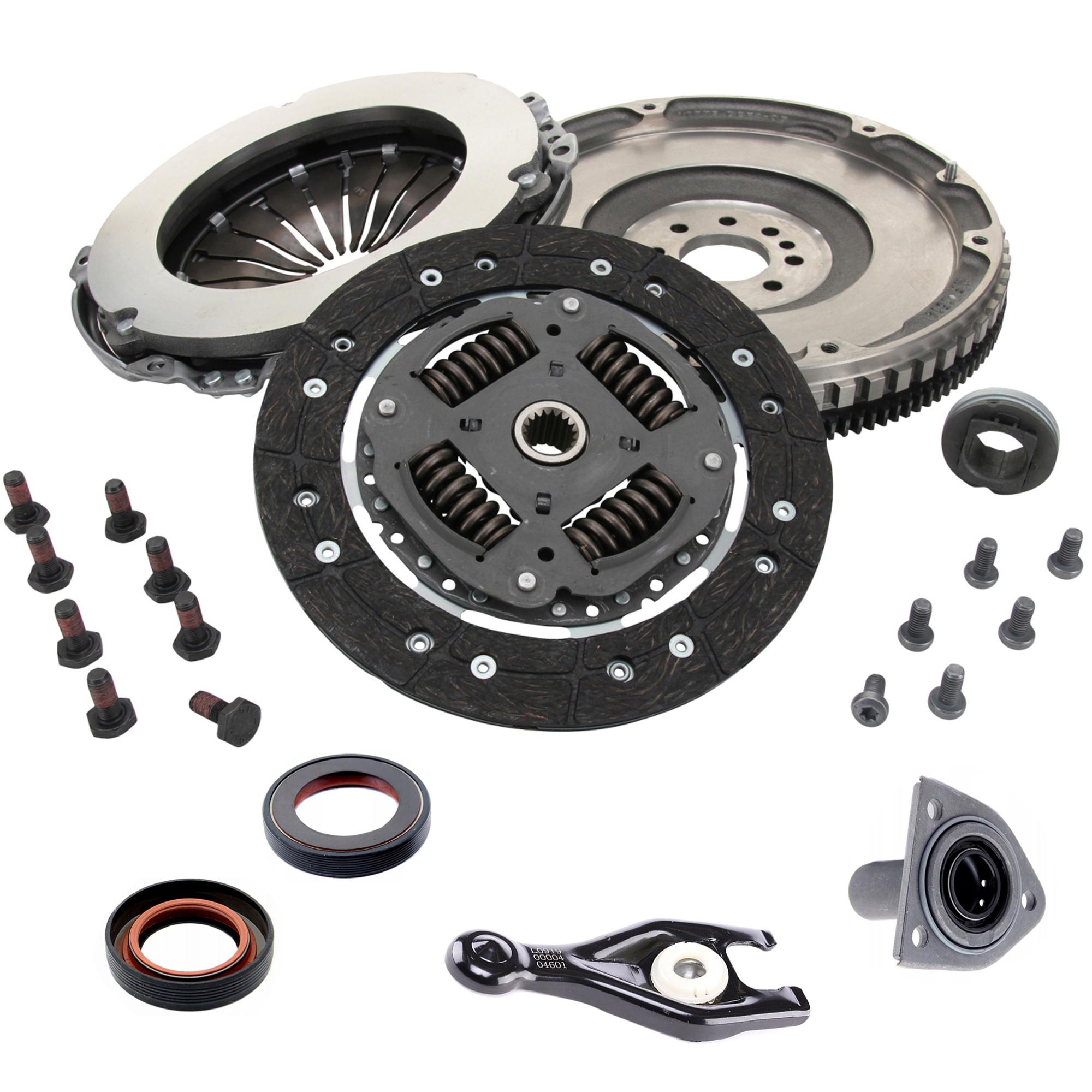 Kit embrayage volant rigide 2.0 HDi 110 pour Peugeot 307 PARTSLINE KC02551