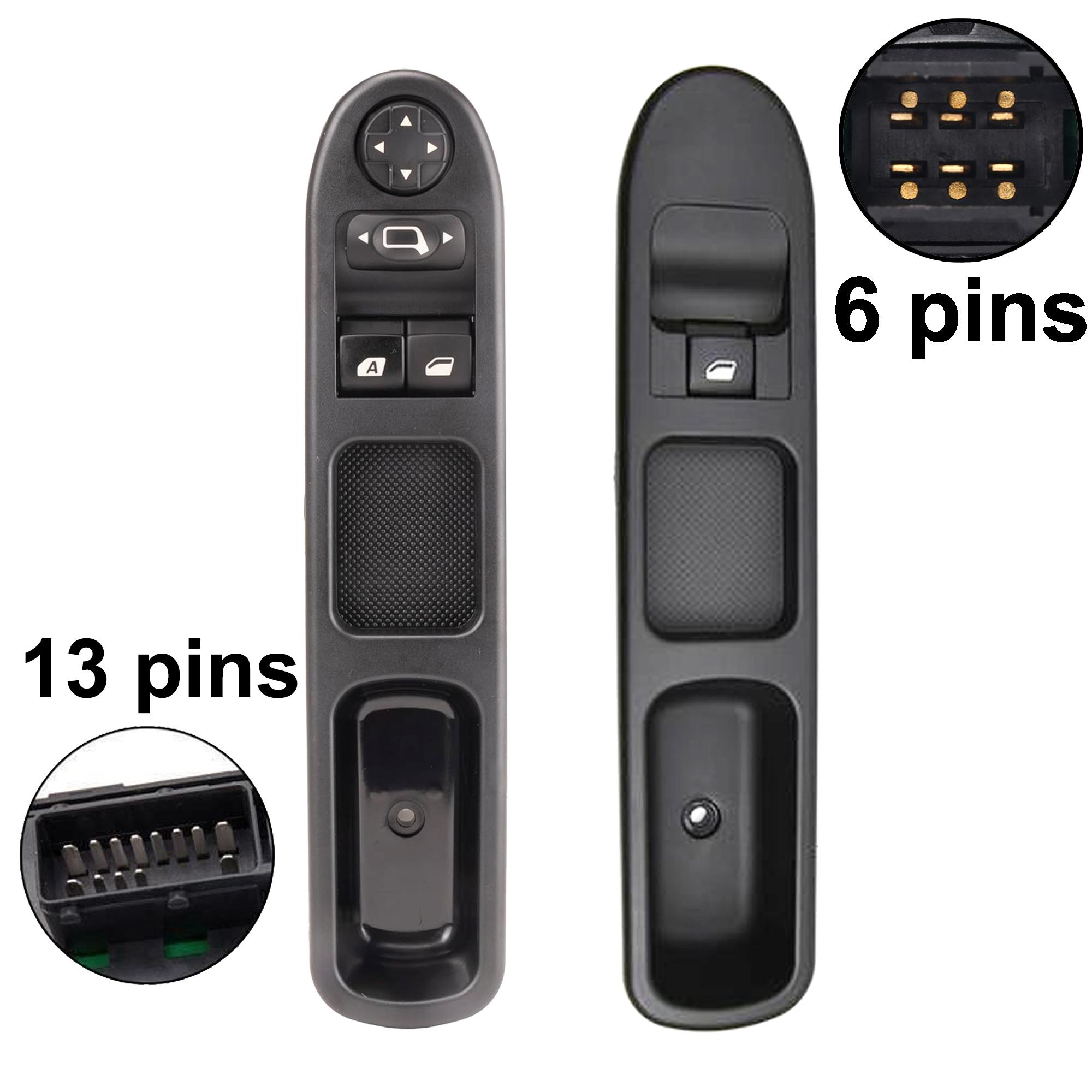 Platines boutons leve vitre avant gauche droit pour C3 Picasso 207 207 SW PARTSLINE KC02570