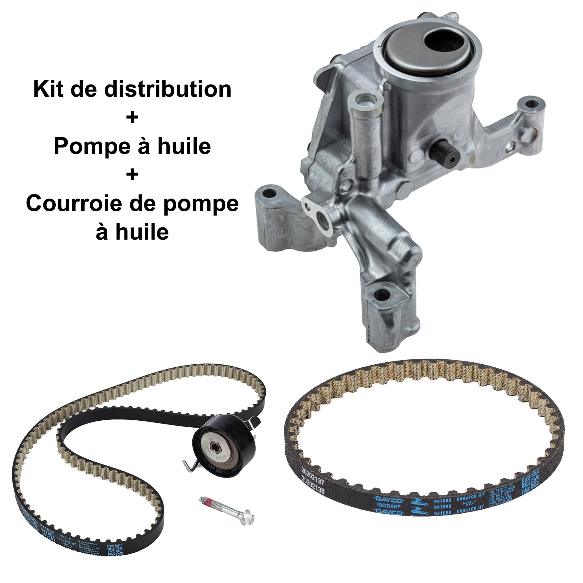 Kit distribution + pompe huile 1.0 EcoBoost pour Fiesta Focus C Max PARTSLINE KC02579