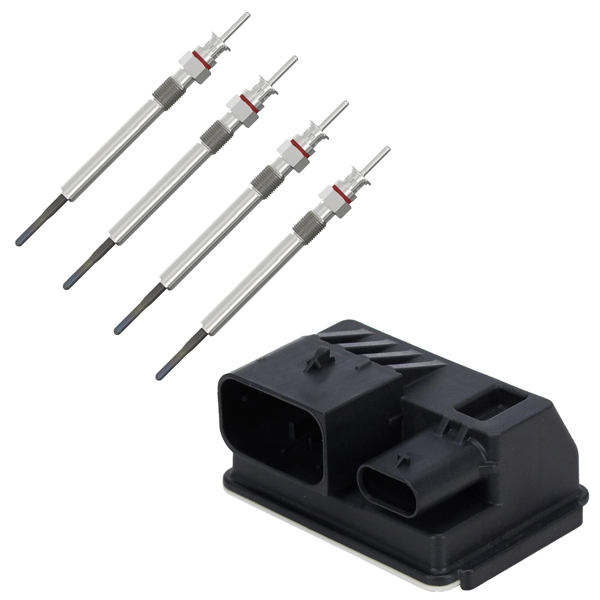 Boitier relai avec 4 bougies prechauffage pour Mini Cooper D SD One D PARTSLINE KC02615