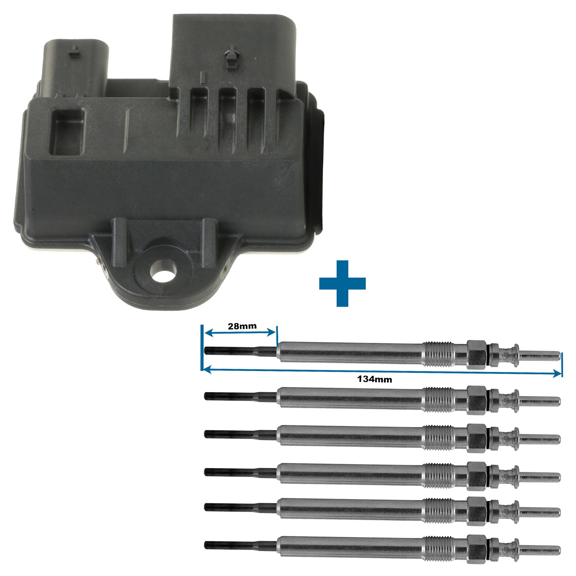 boitier relais avec bougies prechauffage pour BMW 330d 530d 730d 30d 35d 40d 50d PARTSLINE KC02617