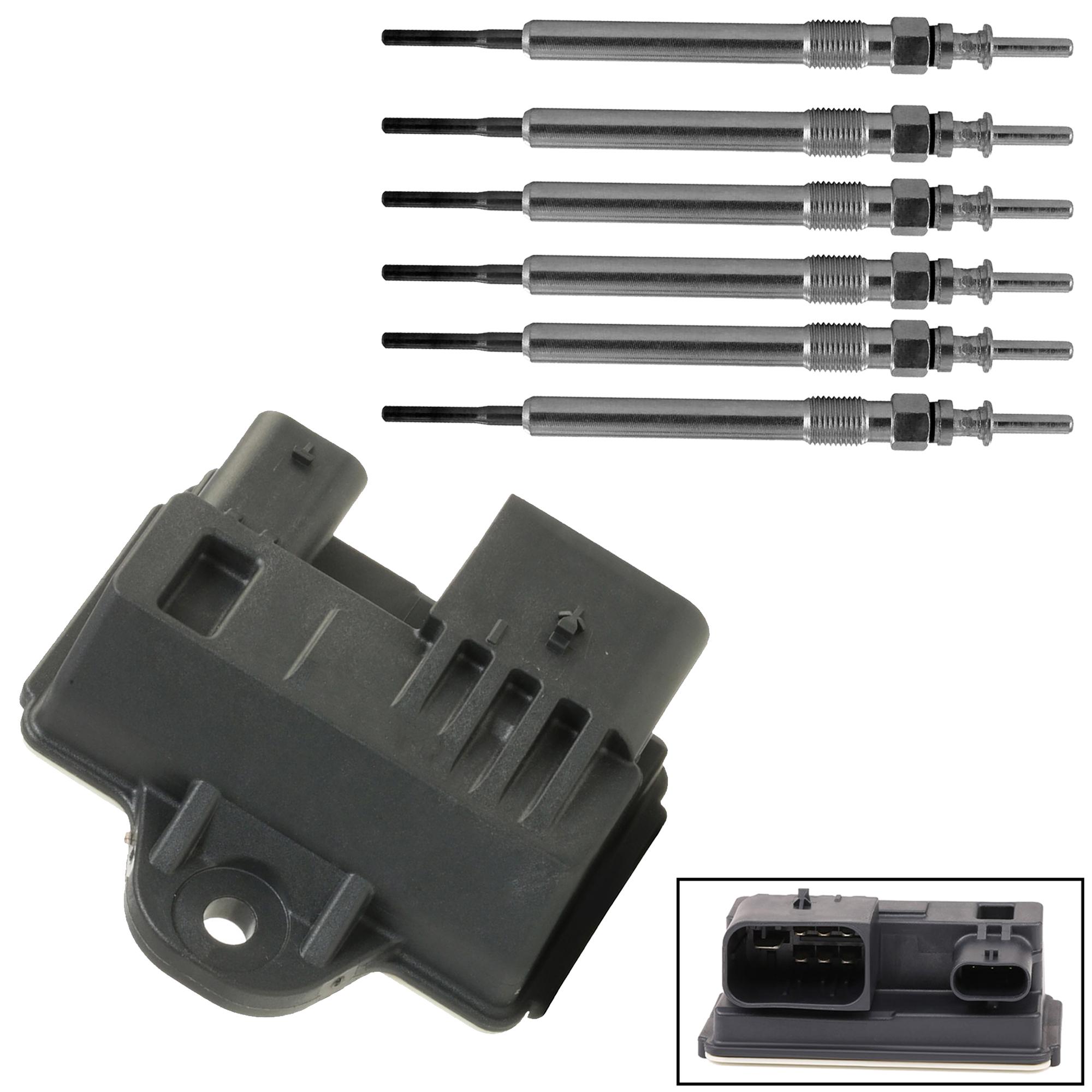 boitier relais avec bougies prechauffage pour BMW 330d 530d 730d 30d 35d 40d 50d PARTSLINE KC02617