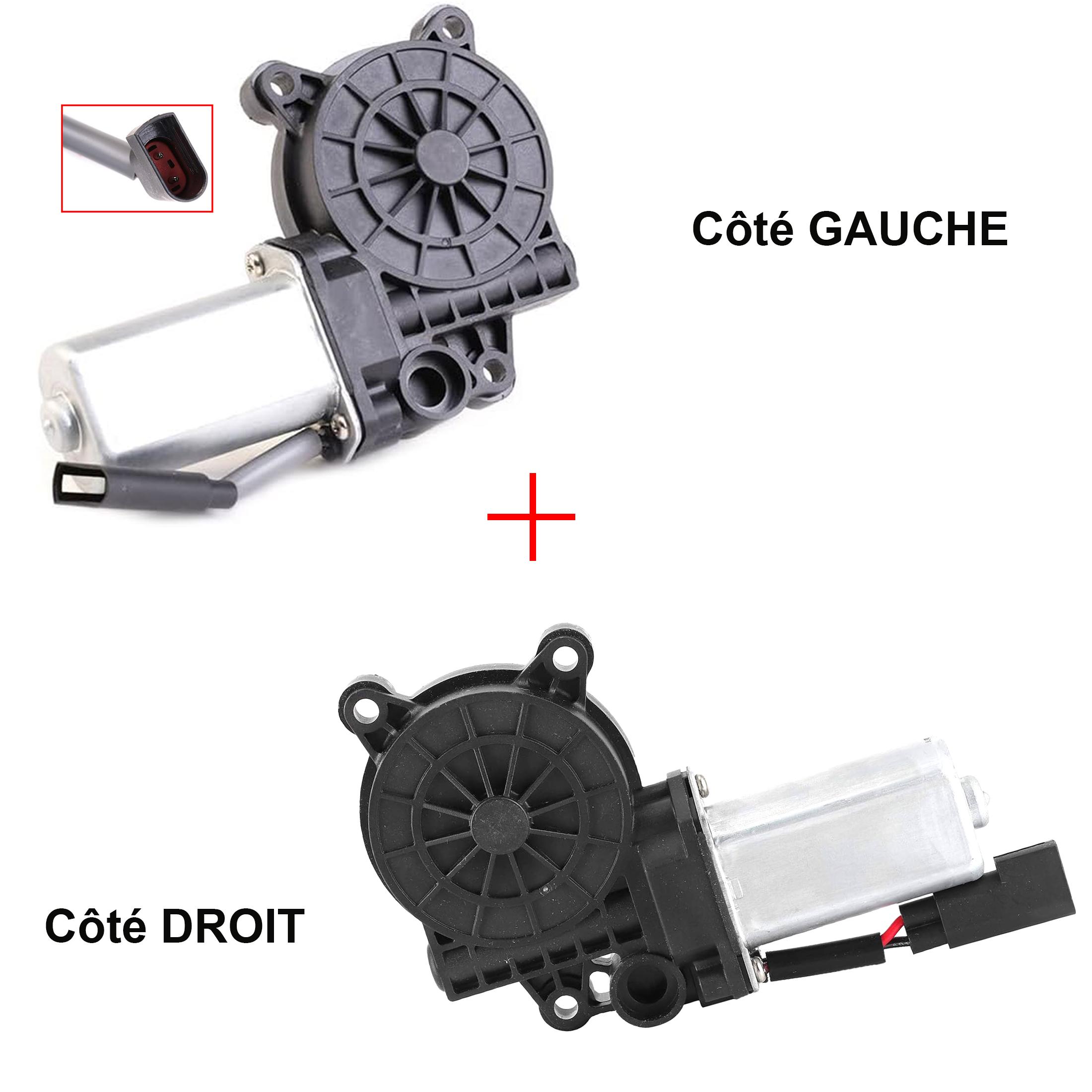 Moteurs leve vitre avant gauche + droit pour Ford Fiesta V 3 portes PARTSLINE KC02639
