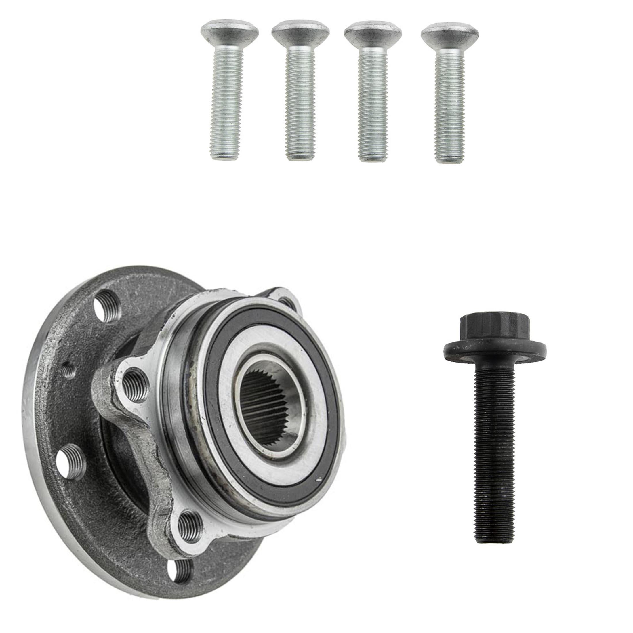 Moyeu de roue avant gauche ou droit et visserie pour Golf A3 Octavia Passat PARTSLINE KC02643