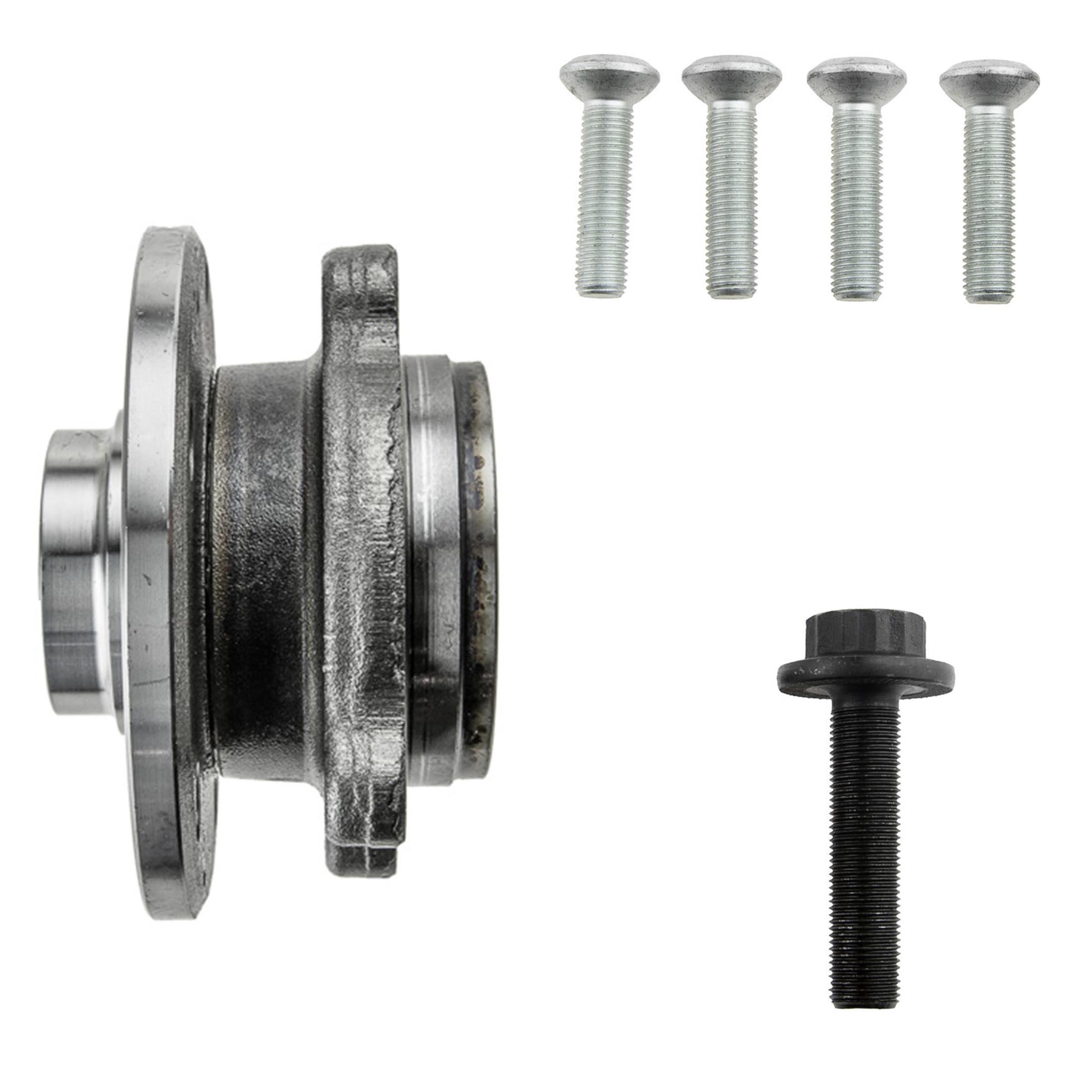 Moyeu de roue avant gauche ou droit et visserie pour Golf A3 Octavia Passat PARTSLINE KC02643