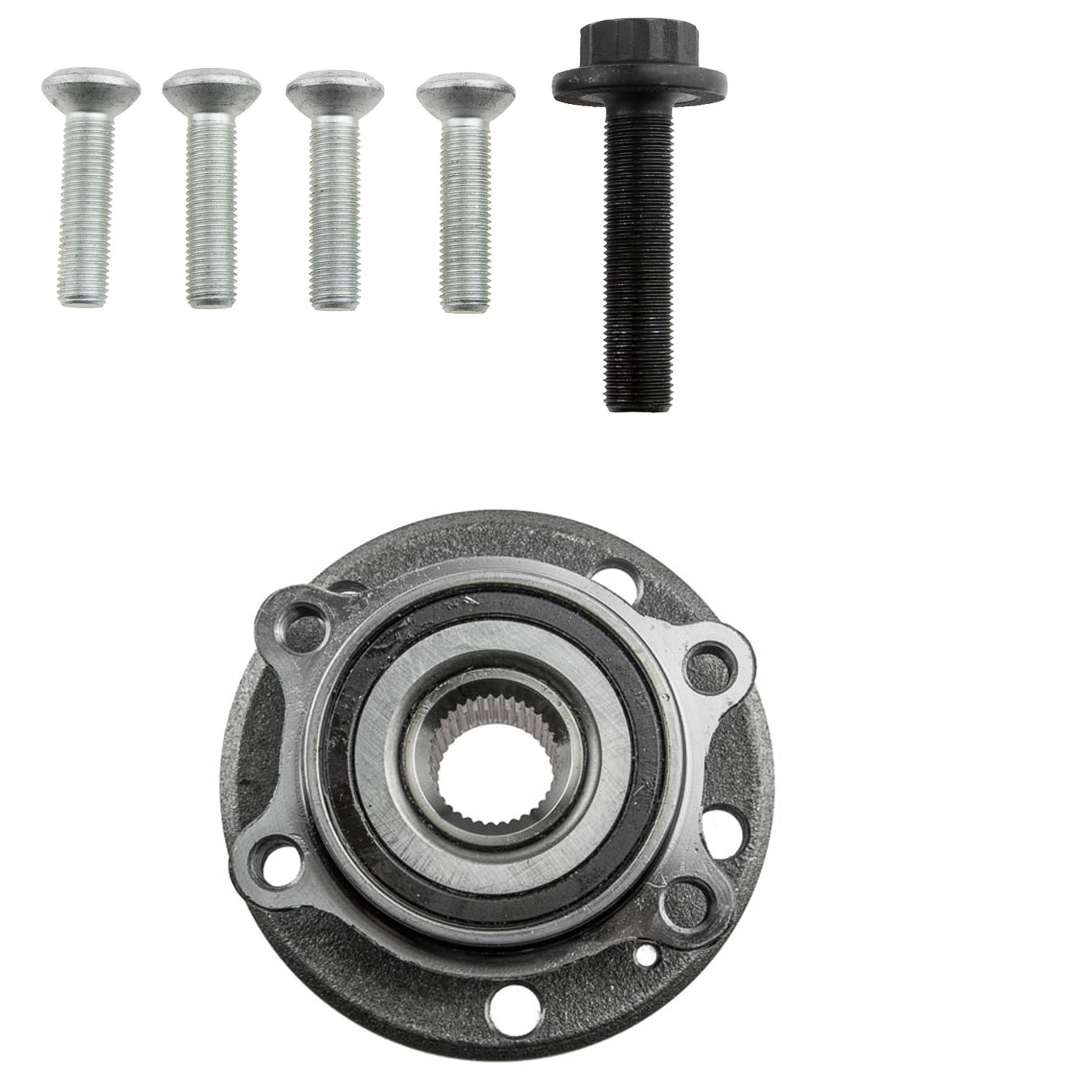 Moyeu de roue avant gauche ou droit et visserie pour Golf A3 Octavia Passat PARTSLINE KC02643