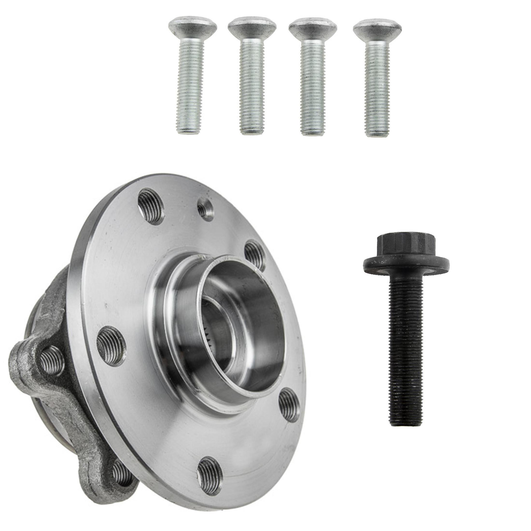 Moyeu de roue avant gauche ou droit et visserie pour Golf A3 Octavia Passat PARTSLINE KC02643