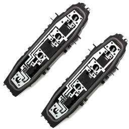 Lot de 2 Platine porte ampoule arrière gauche droite pour Citroen C3 I PARTSLINE KC02651