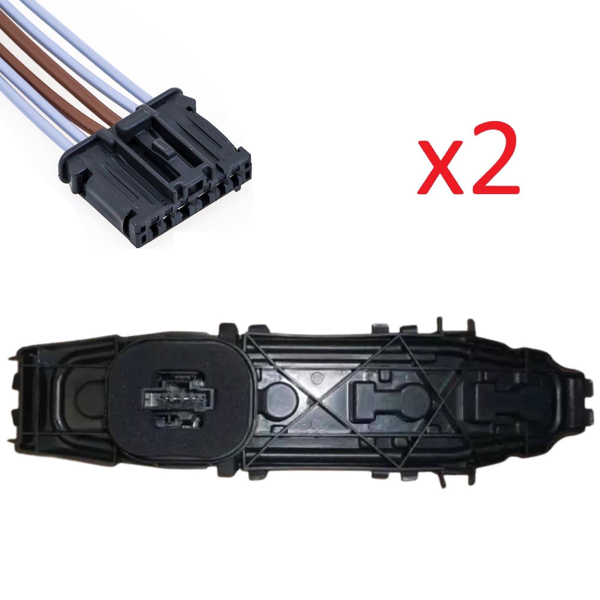 Lot 2 Platines porte ampoule feu arriere gauche droit Faisceau pour Citroen C3 I PARTSLINE KC02652