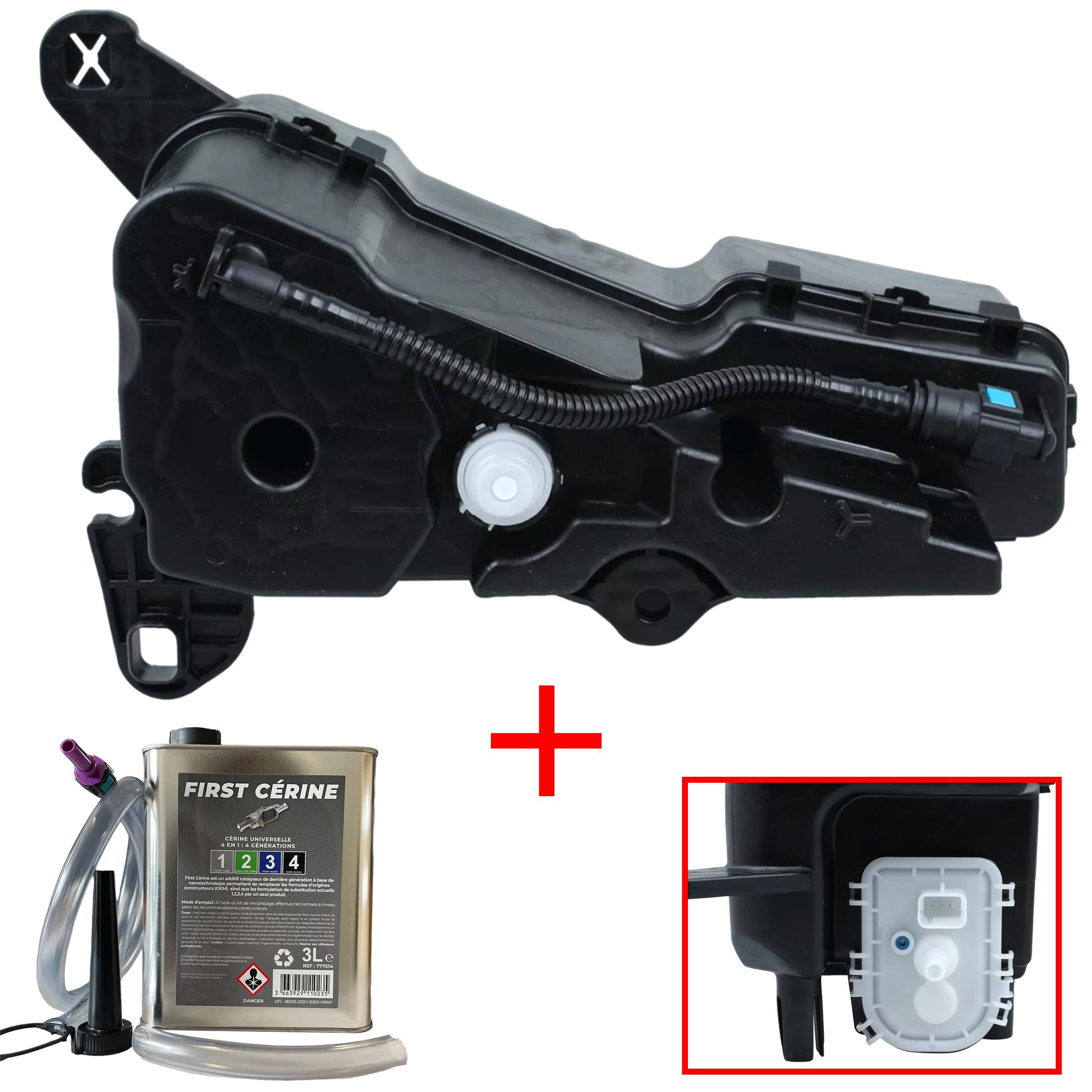 Kit réservoir cérine avec pompe et bidon 3L pour C3 DS3 1.4 1.6 HDi BlueHDi PARTSLINE KC02670