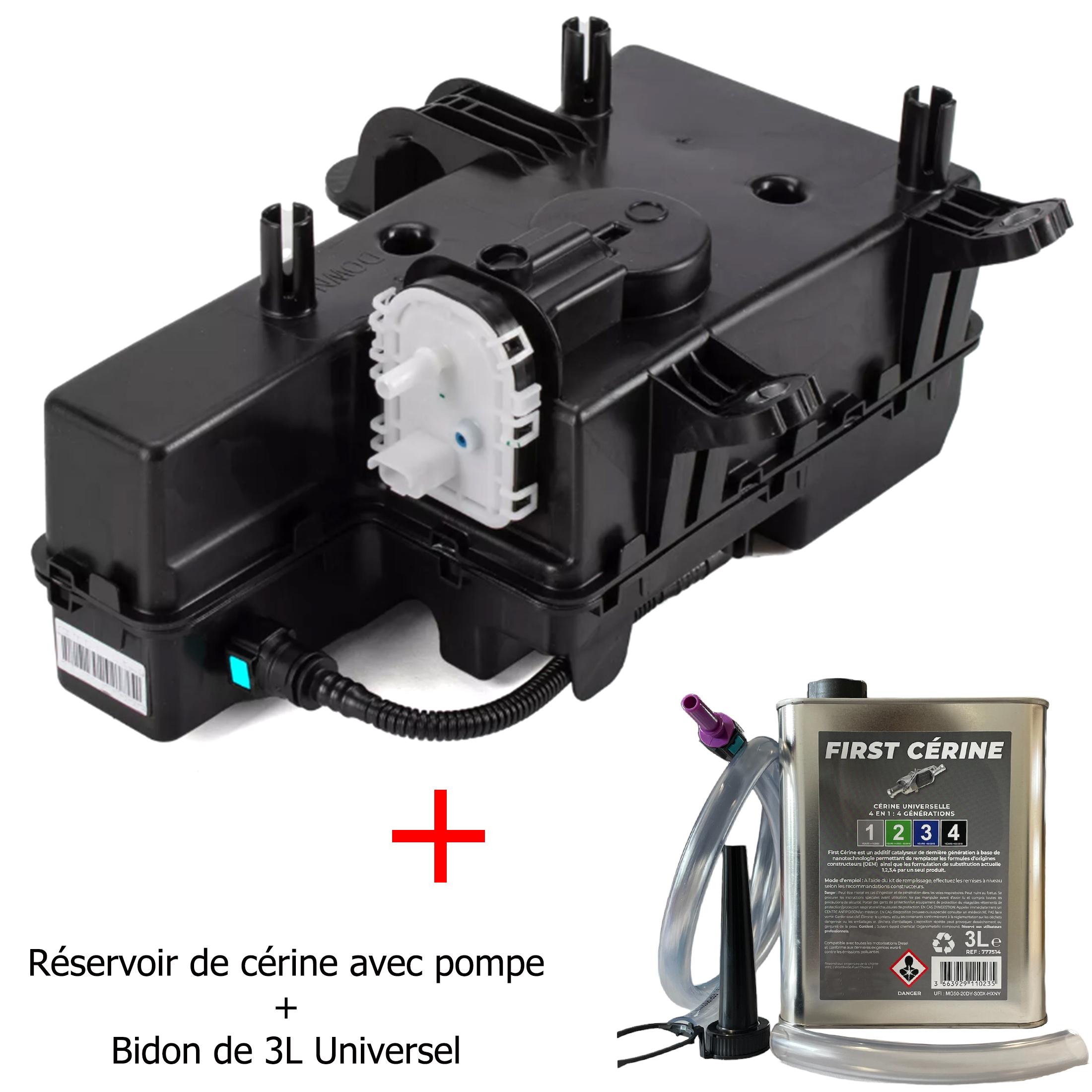 Bidon 3L + Réservoir additif FAP pour Boxer 3 Jumper HDi BlueHDi Movano C 2.2d Partsline KC02671