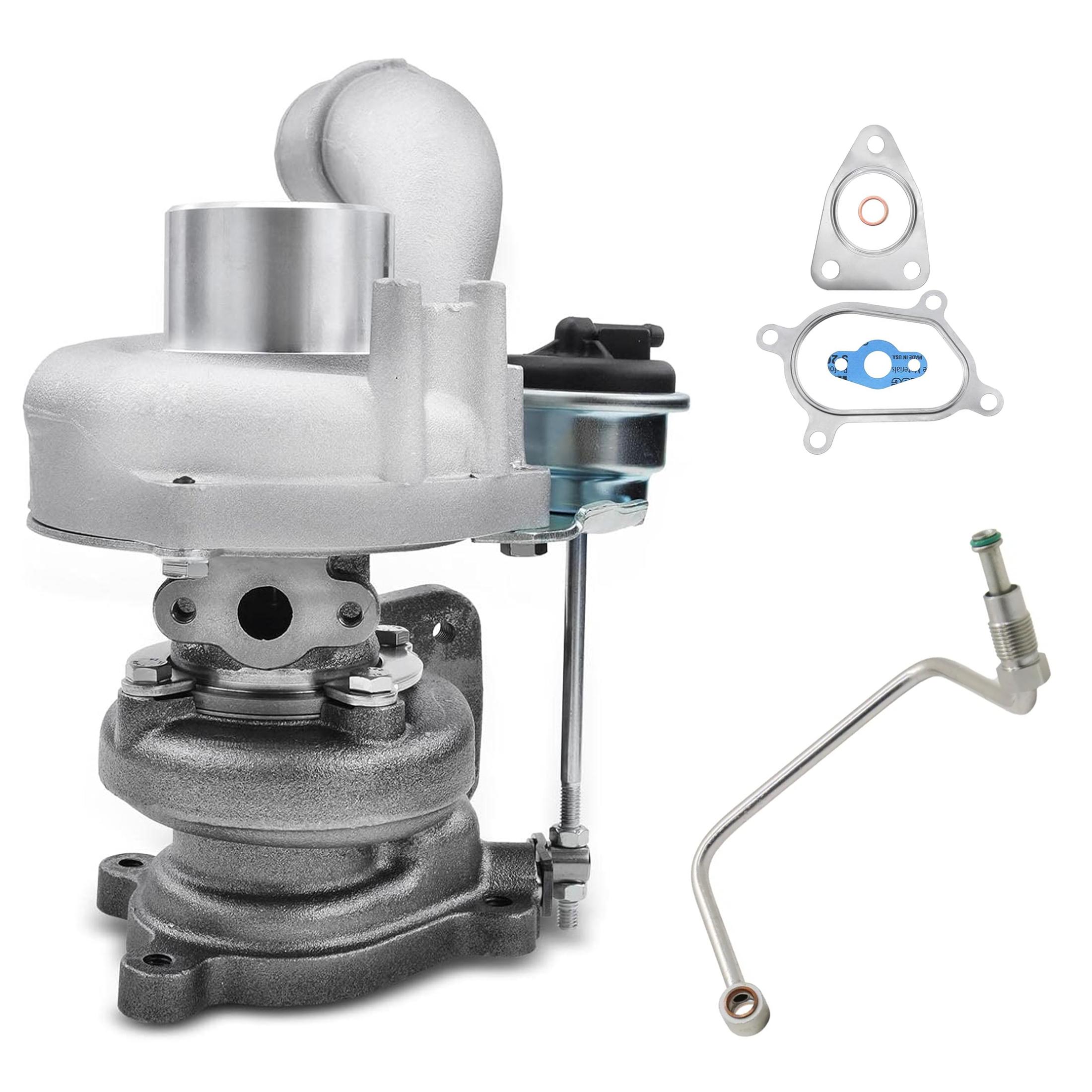 Turbo NEUF + tuyau huile pour Renault Master 2.5 dCi Interstar Movano 2.5l DTi PARTSLINE KC02685