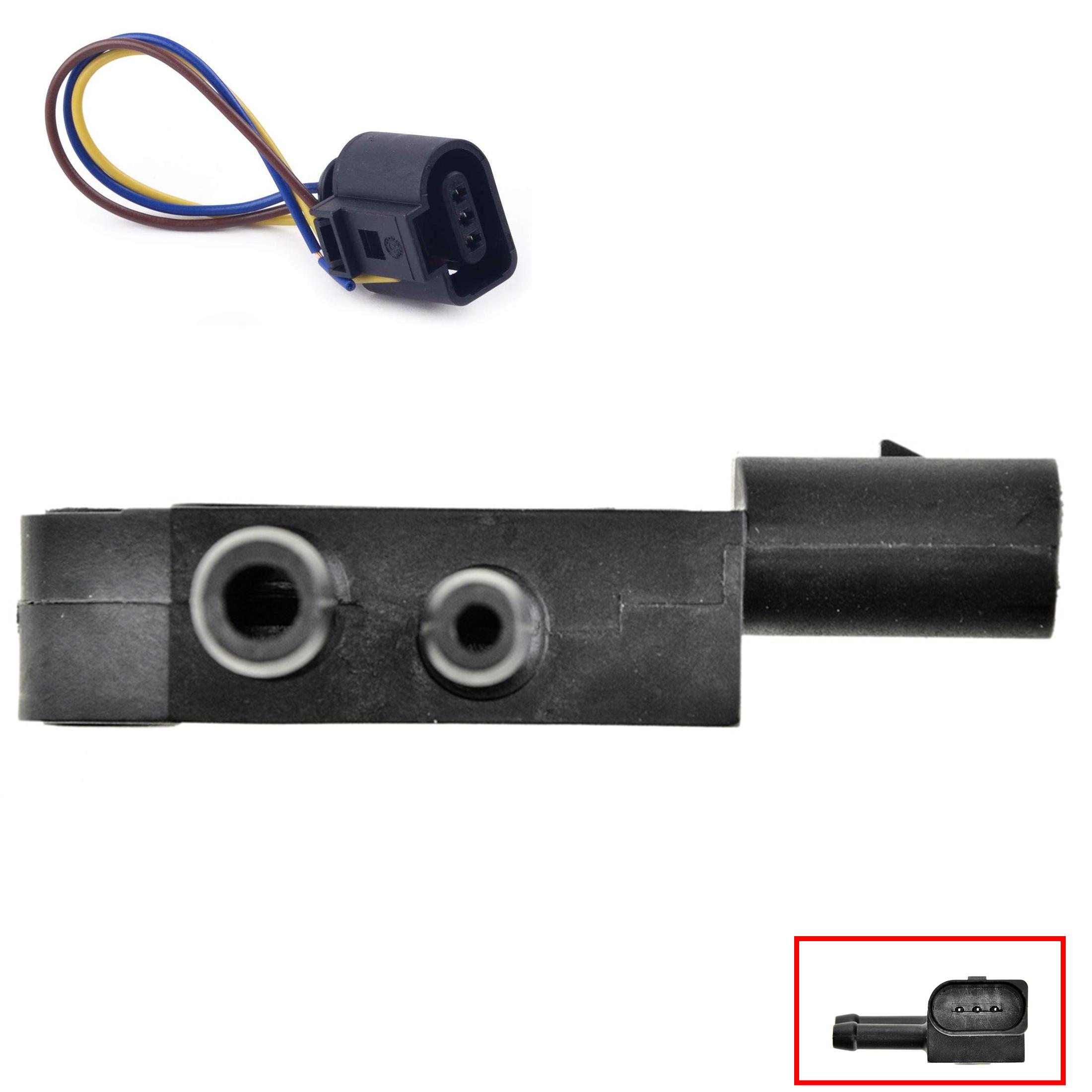 Capteur pression FAP avec faisceau pour 1.6 1.9 2.0 TDI Golf Leon A3 A4 A6 PARTSLINE SC61042