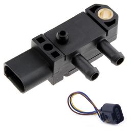 Kit capteur pression gaz échappement avec connecteur 1.4 1.6 TDI Golf A1 A3 Polo PARTSLINE KC02695