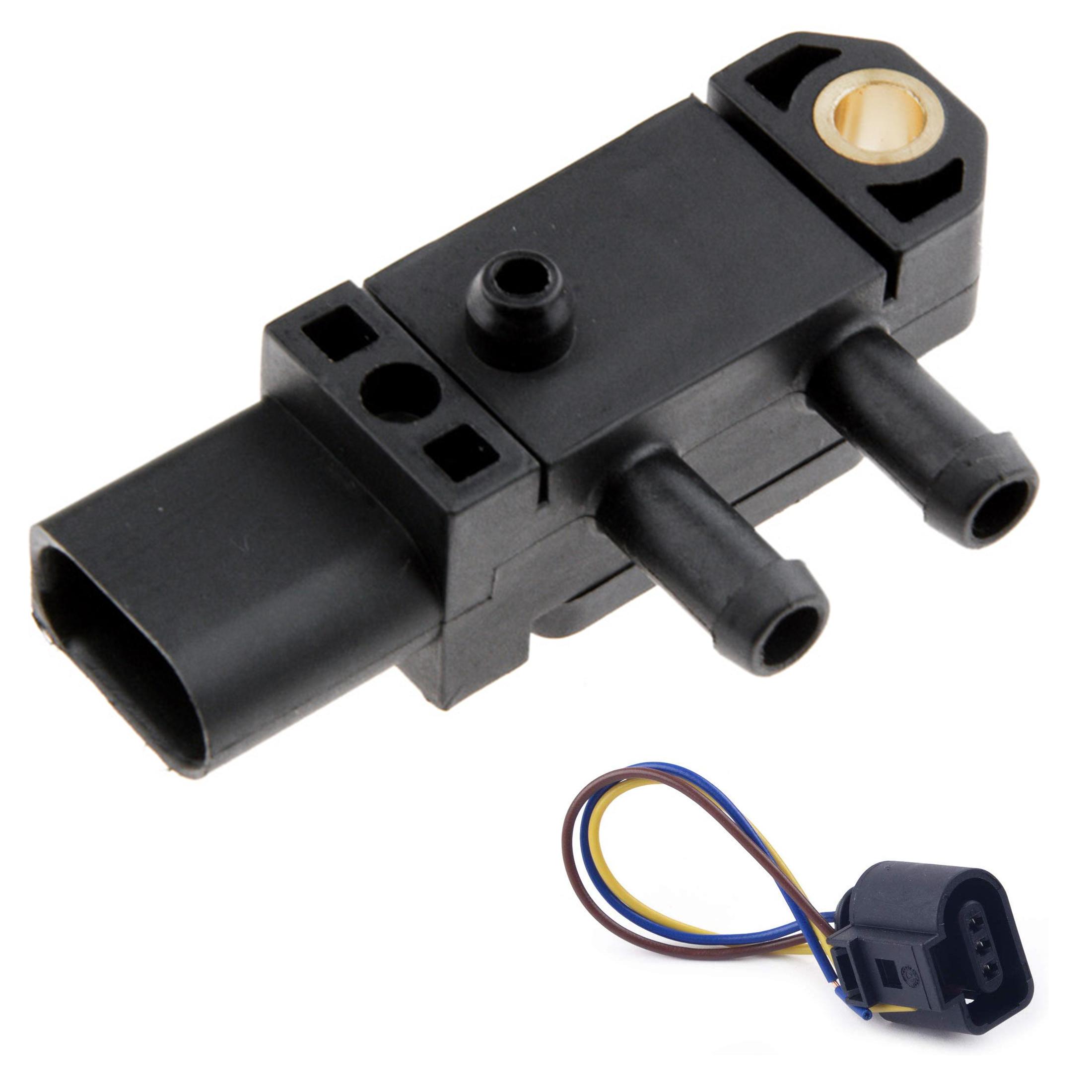 Kit capteur pression gaz échappement avec connecteur 1.4 1.6 TDI Golf A1 A3 Polo PARTSLINE KC02695