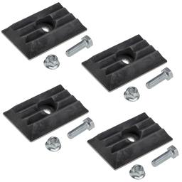 Lot de 4 Tampon Butée lame de ressort arrière pour Jumper Boxer Ducato PARTSLINE KC02702