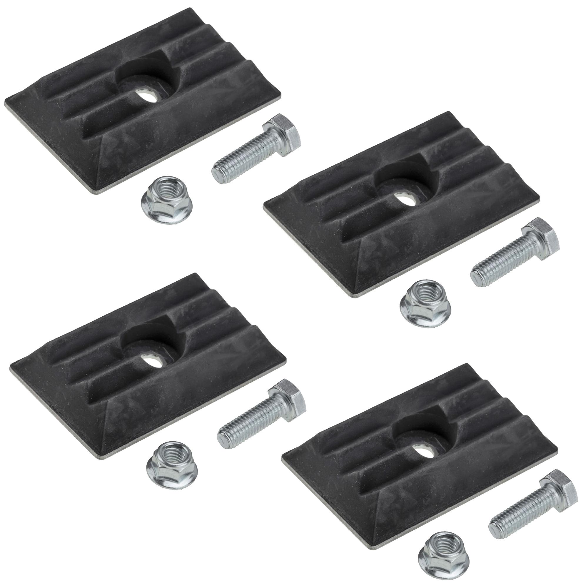 Lot de 4 Tampon Butée lame de ressort arrière pour Jumper Boxer Ducato PARTSLINE KC02702
