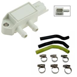 Capteur pression échappement avec 3 tuyaux pour Renault Dacia 1.5 dCi PARTSLINE KC02709