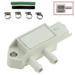 Capteur pression échappement avec tuyaux pour Renault Dacia 1.5 dCi Partsline KC02710