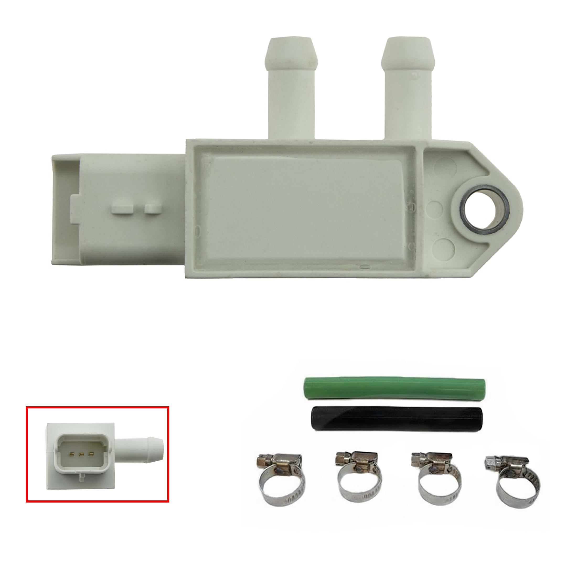 Capteur pression échappement avec tuyaux pour Renault Dacia 1.5 dCi Partsline KC02710