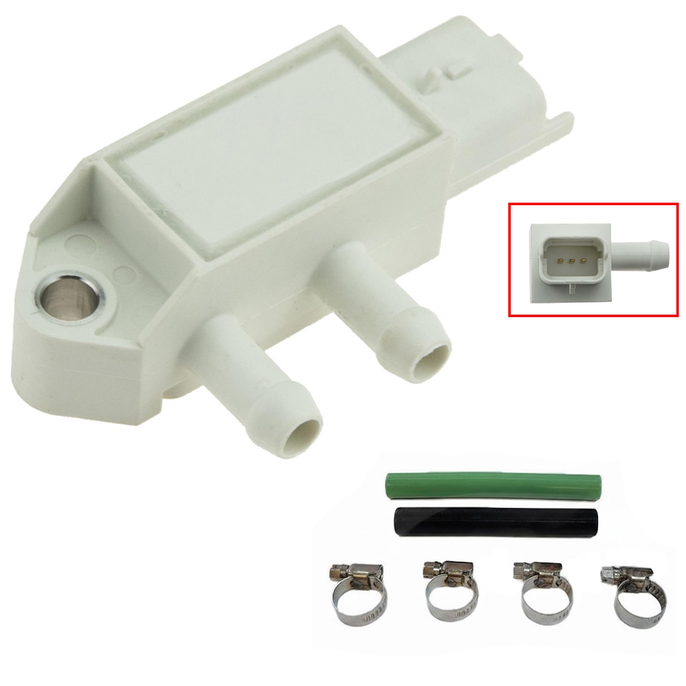 Capteur pression échappement avec tuyaux pour Renault Dacia 1.5 dCi Partsline KC02710