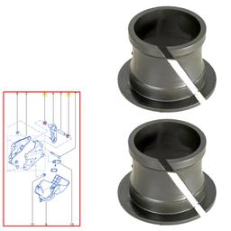Lot de 2 Douille axe pedale embrayage pour Trafic II Vivaro A Primastar PARTSLINE KC02724