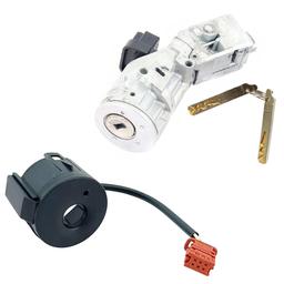 Antivol direction avec transpondeur 2 clés pour C3 C5 207 308 407 Partner Berlingo PARTSLINE KC02736