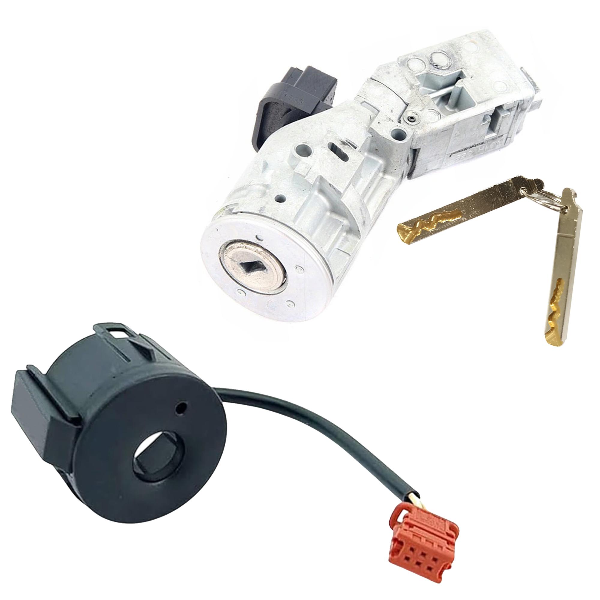 Antivol direction avec transpondeur 2 clés pour C3 C5 207 308 407 Partner Berlingo PARTSLINE KC02736
