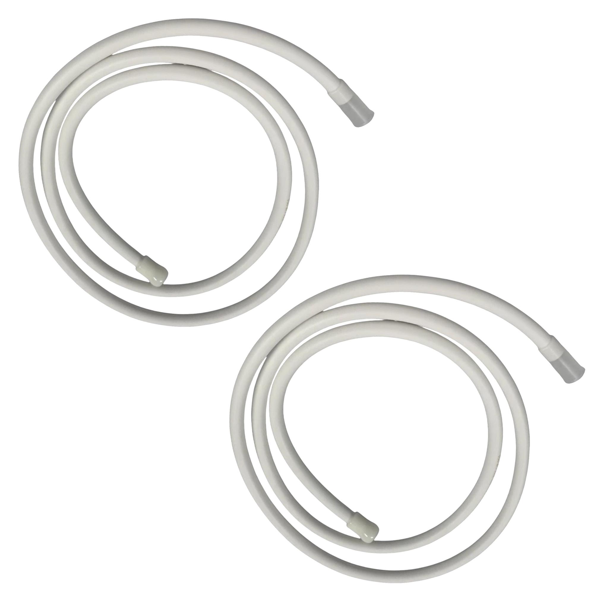 Lot 2 Tuyaux evacuation eau toit ouvrant pour VW Golf Passat Tiguan PARTSLINE KC02755