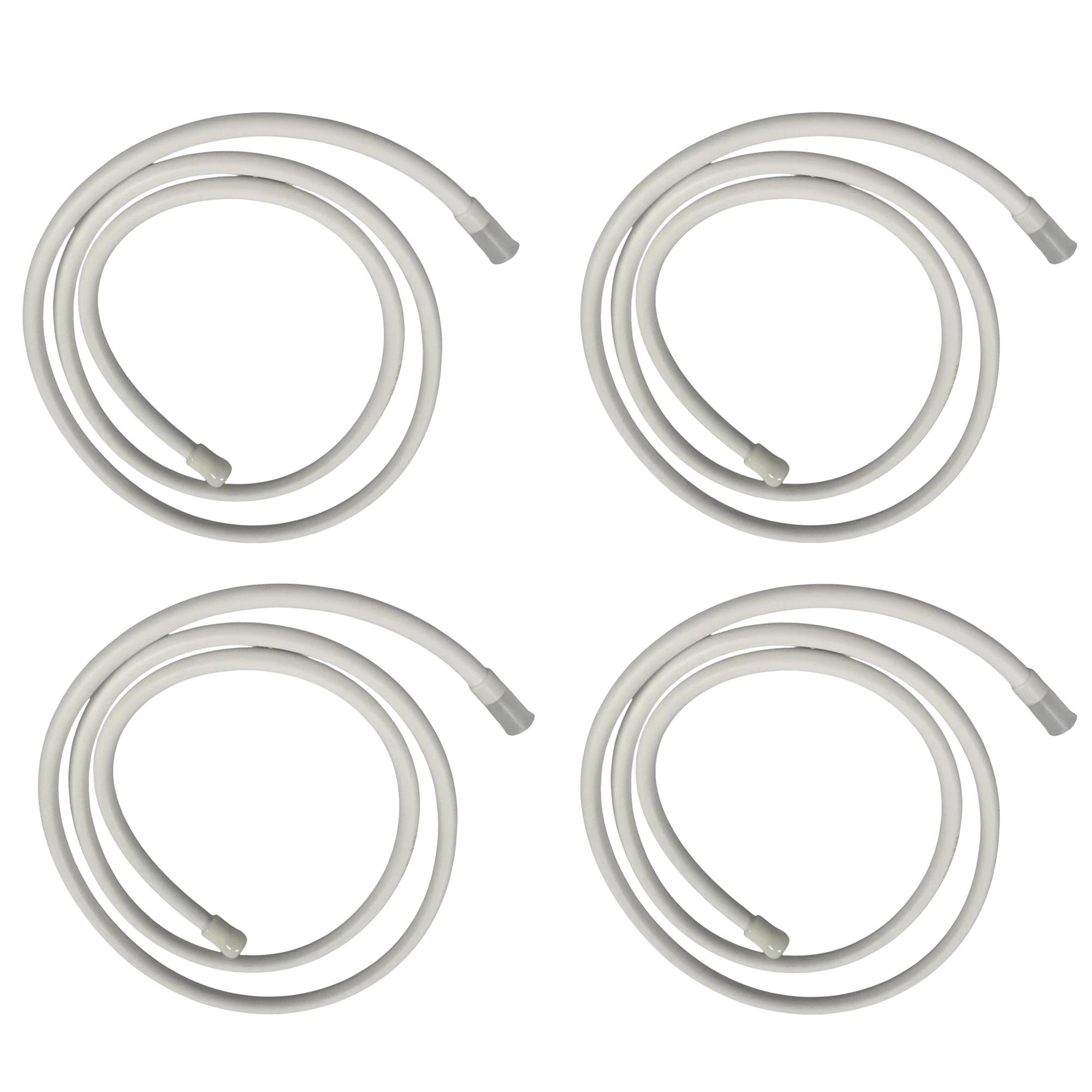 Lot 4 Tuyaux evacuation eau toit ouvrant pour VW Golf Passat Tiguan Touran PARTSLINE KC02756