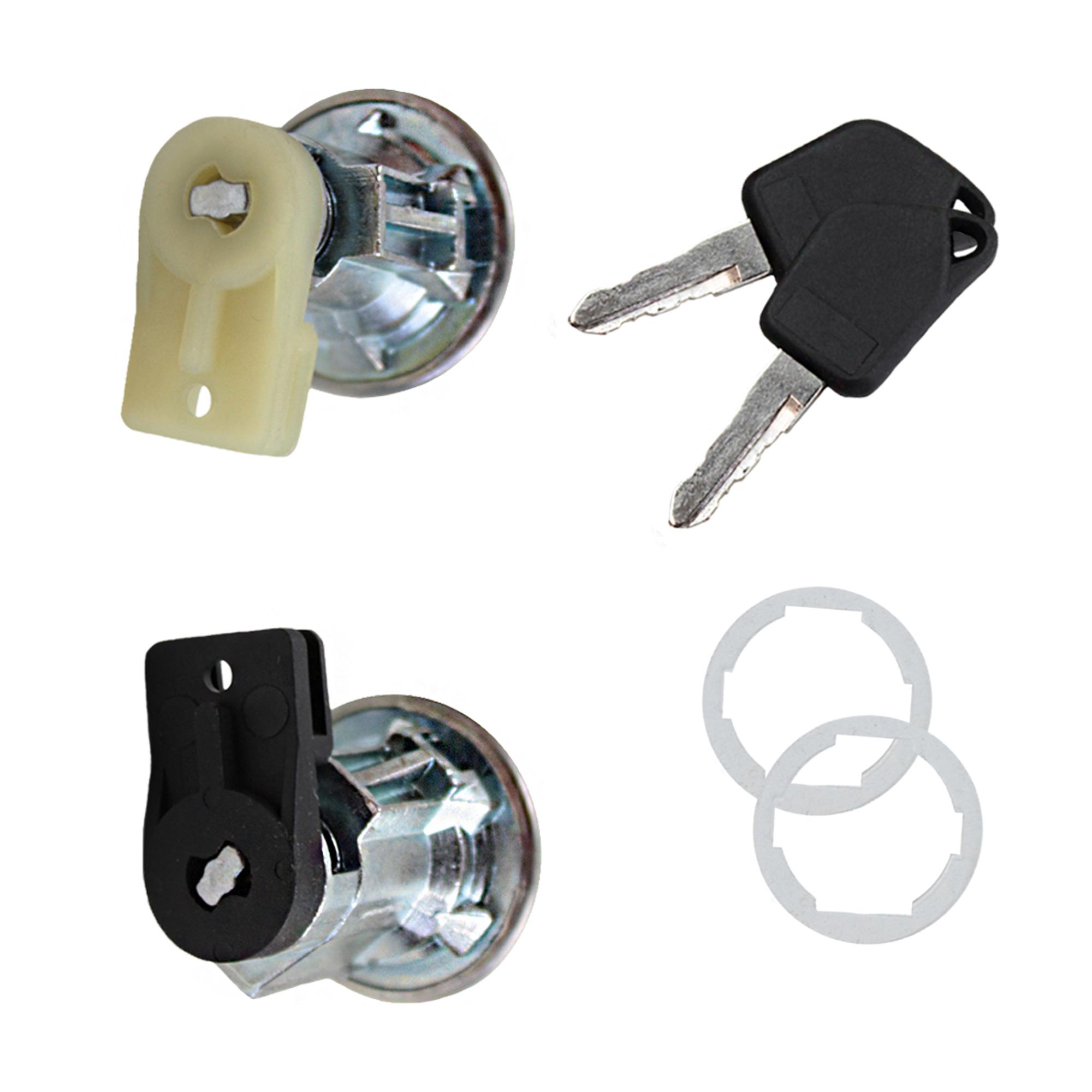 Barillet, serrure de porte pour Peugeot 106, 205, 309 et 405 (1983-2004) PARTSLINE SC00021