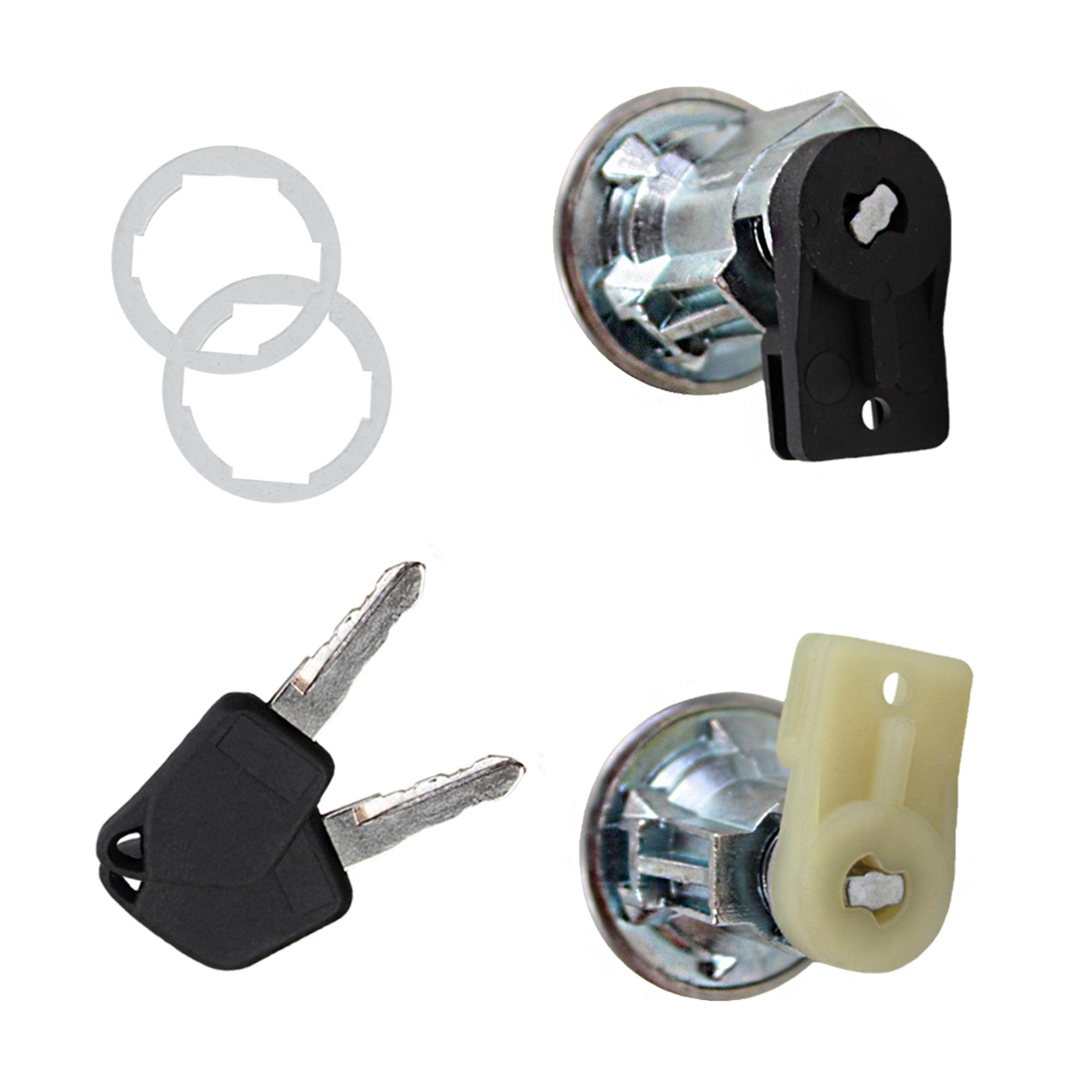 Barillet, serrure de porte pour Peugeot 106, 205, 309 et 405 (1983-2004) PARTSLINE SC00021