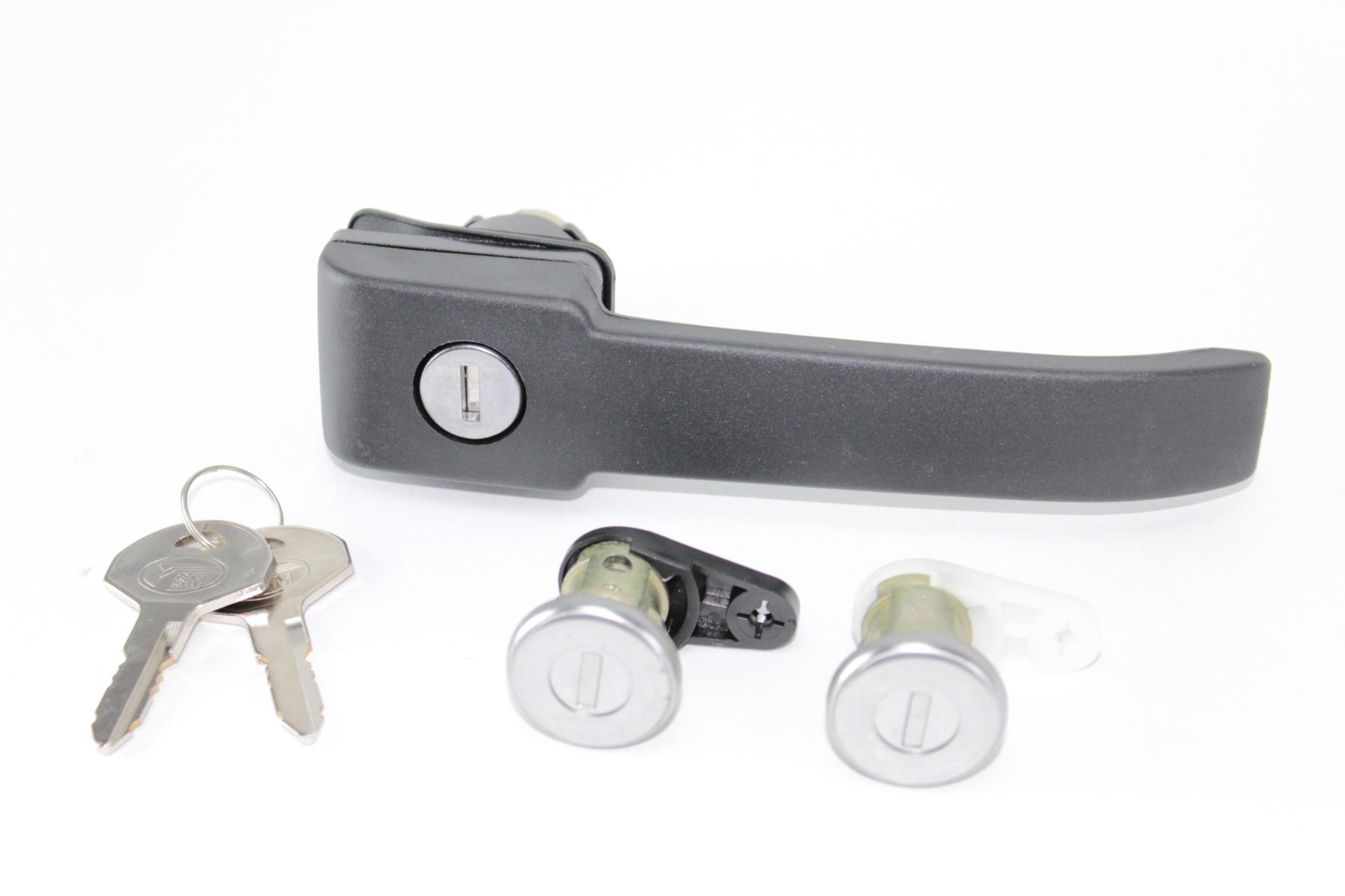 Kit serrure, barillets de porte + poignée arrière pour Renault Express PARTSLINE SC00027