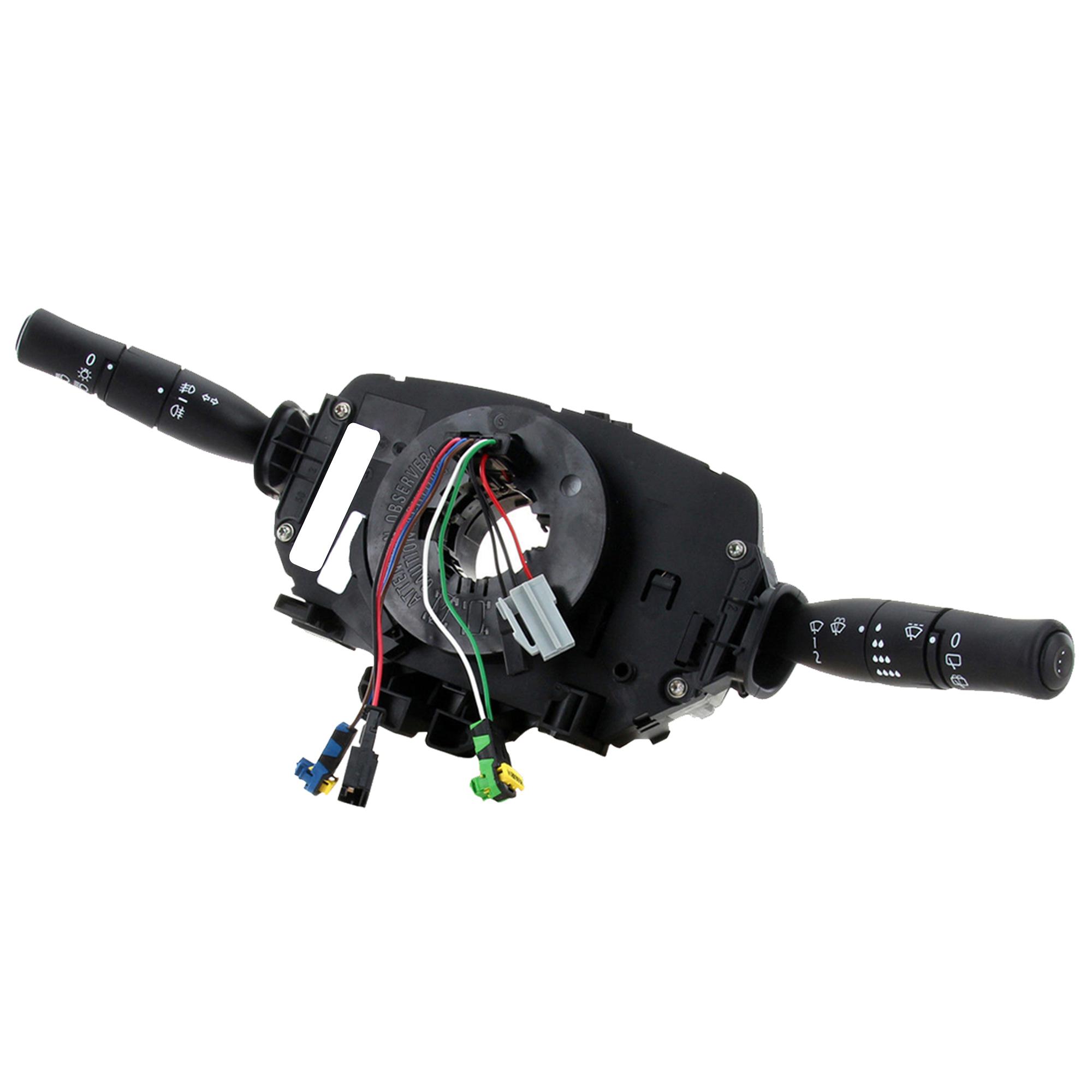 Contacteur tournant, piste d'Airbag, commande phares, essuie-glace pour Megane 2 PARTSLINE SC00079