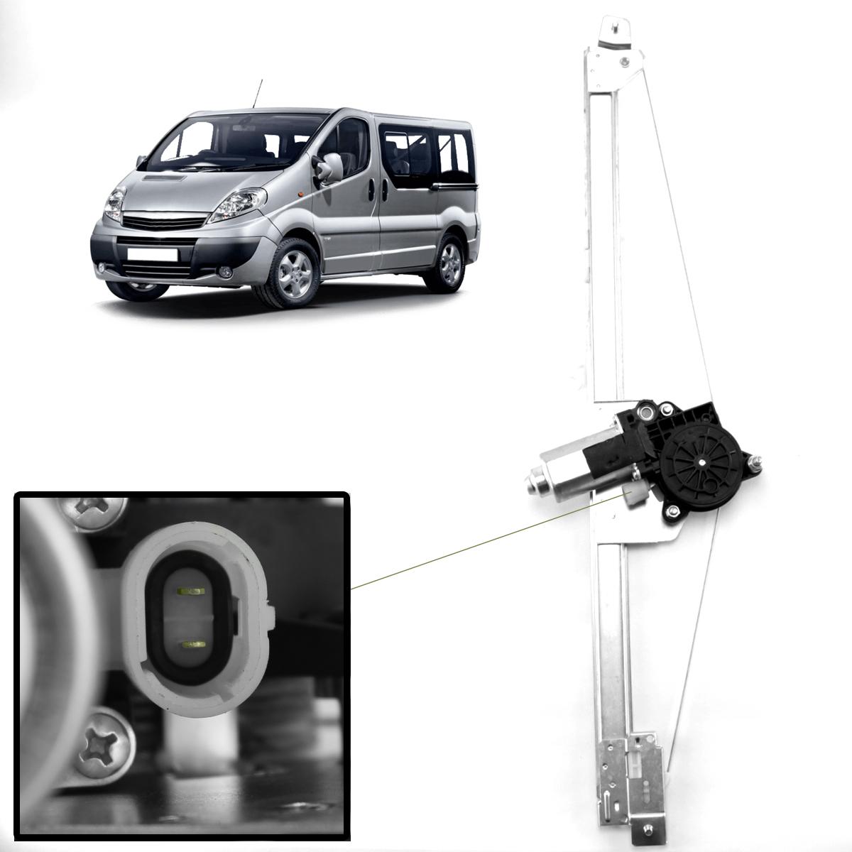 Lève-vitre électrique avec moteur avant gauche pour Vivaro, Trafic 2, Primastar PARTSLINE SC16125