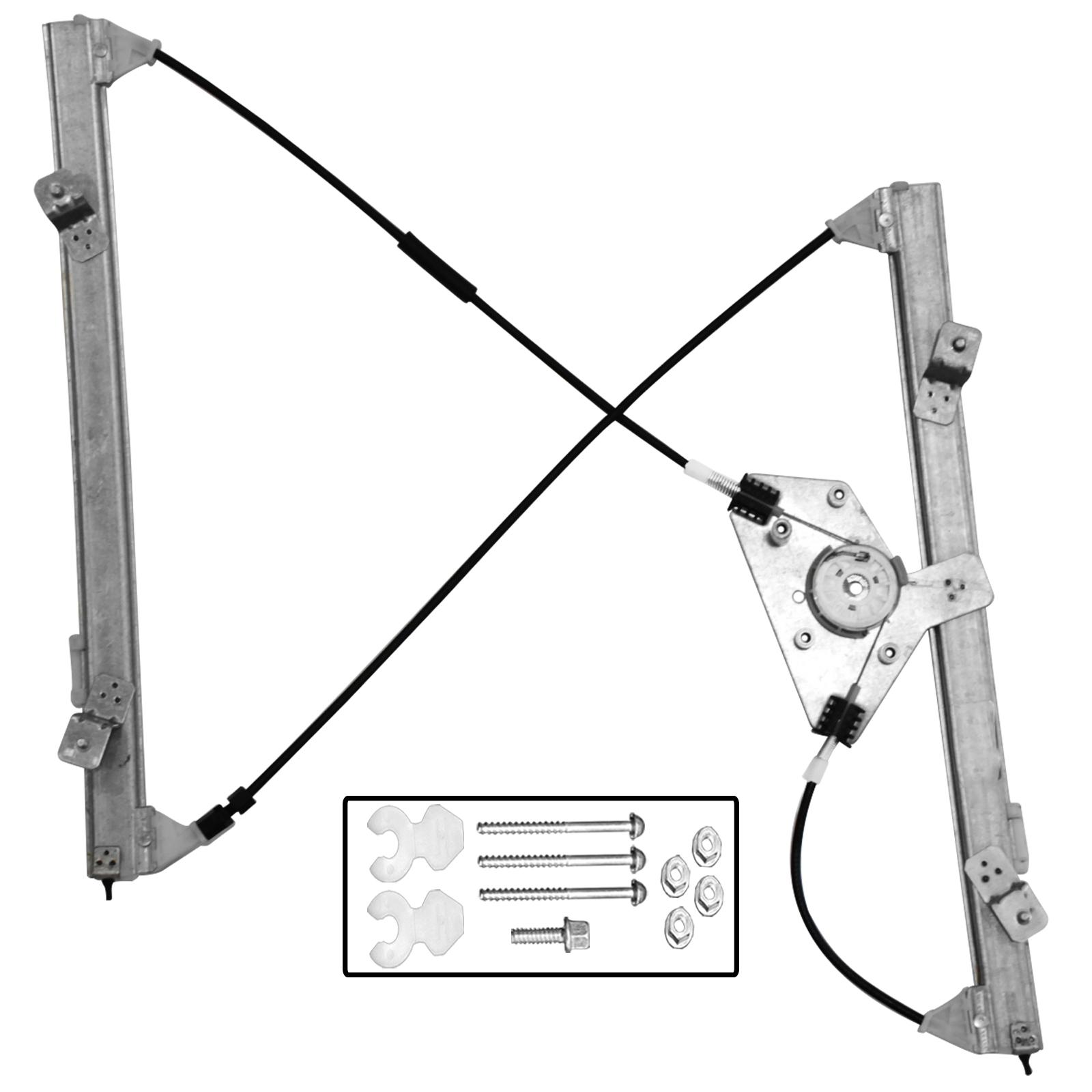Mécanisme de lève-vitre électrique avant gauche pour Bmw Série 3 Compact (E46) PARTSLINE SC16218