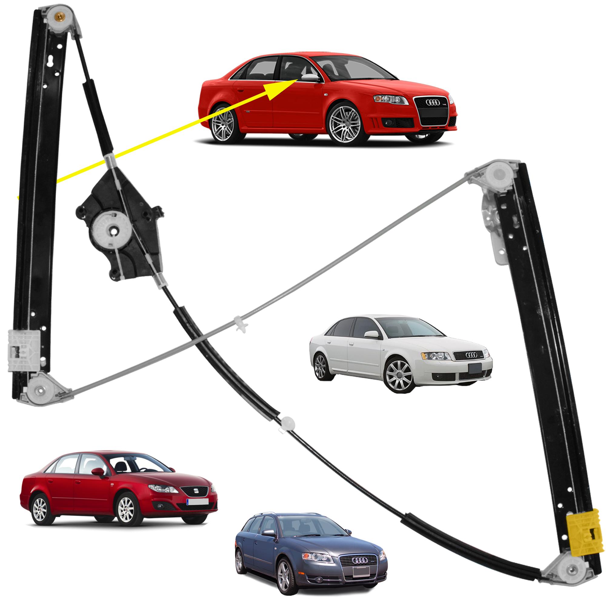 Mécanisme de lève-vitre avant droit pour Audi A4 (2000-2008) Seat Exeo PARTSLINE SC16243