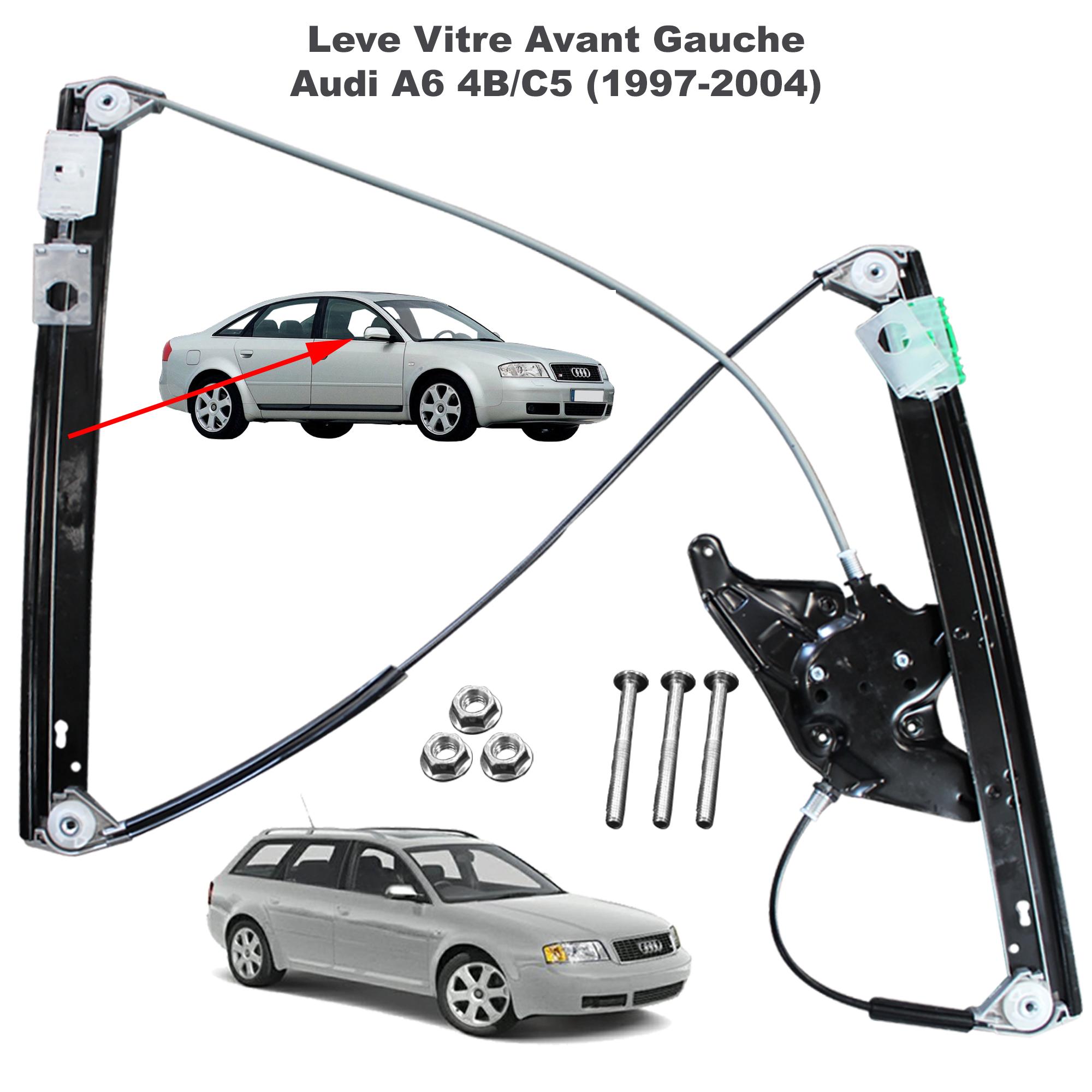 Mécanisme de lève-vitre avant droit pour Audi A6 (1997-2004) PARTSLINE SC16246