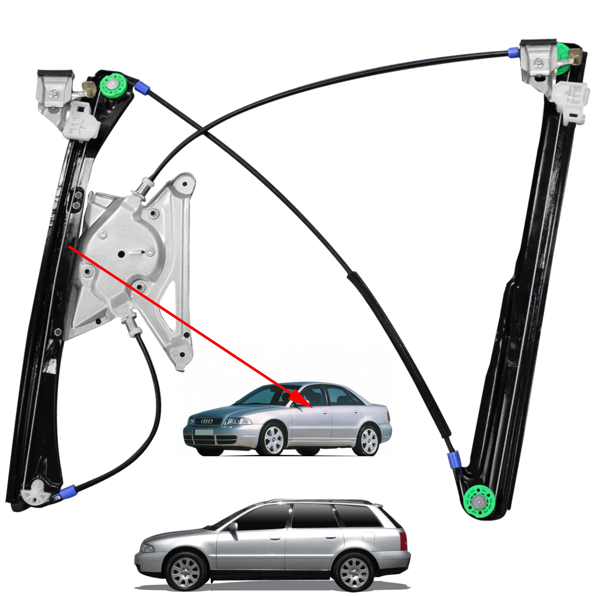 Mécanisme de lève-vitre électrique avant gauche pour Audi A4 (1994-2001) PARTSLINE SC16258