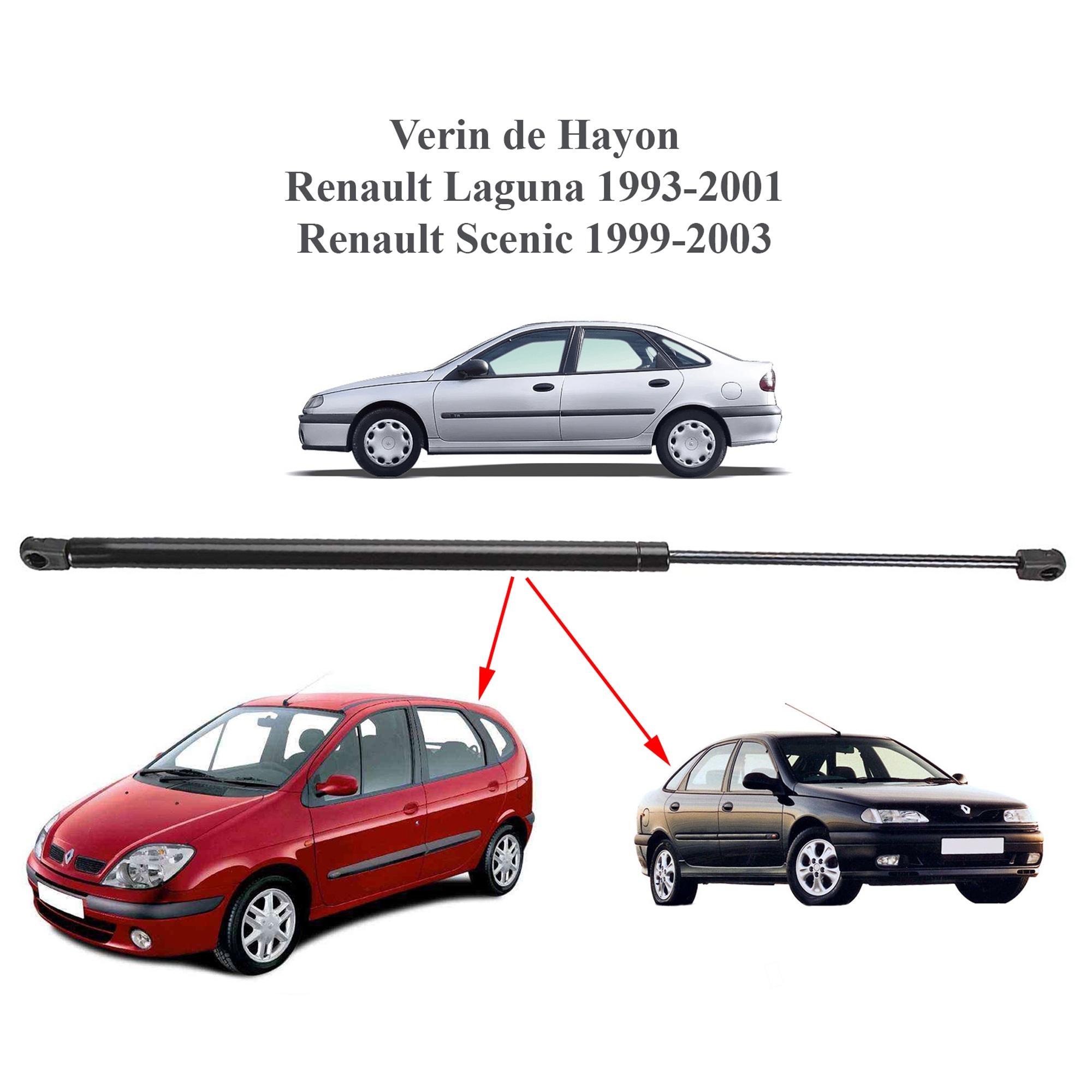 Vérin de coffre hayon pour Renault Laguna 1 Scénic 1 PARTSLINE SC17809