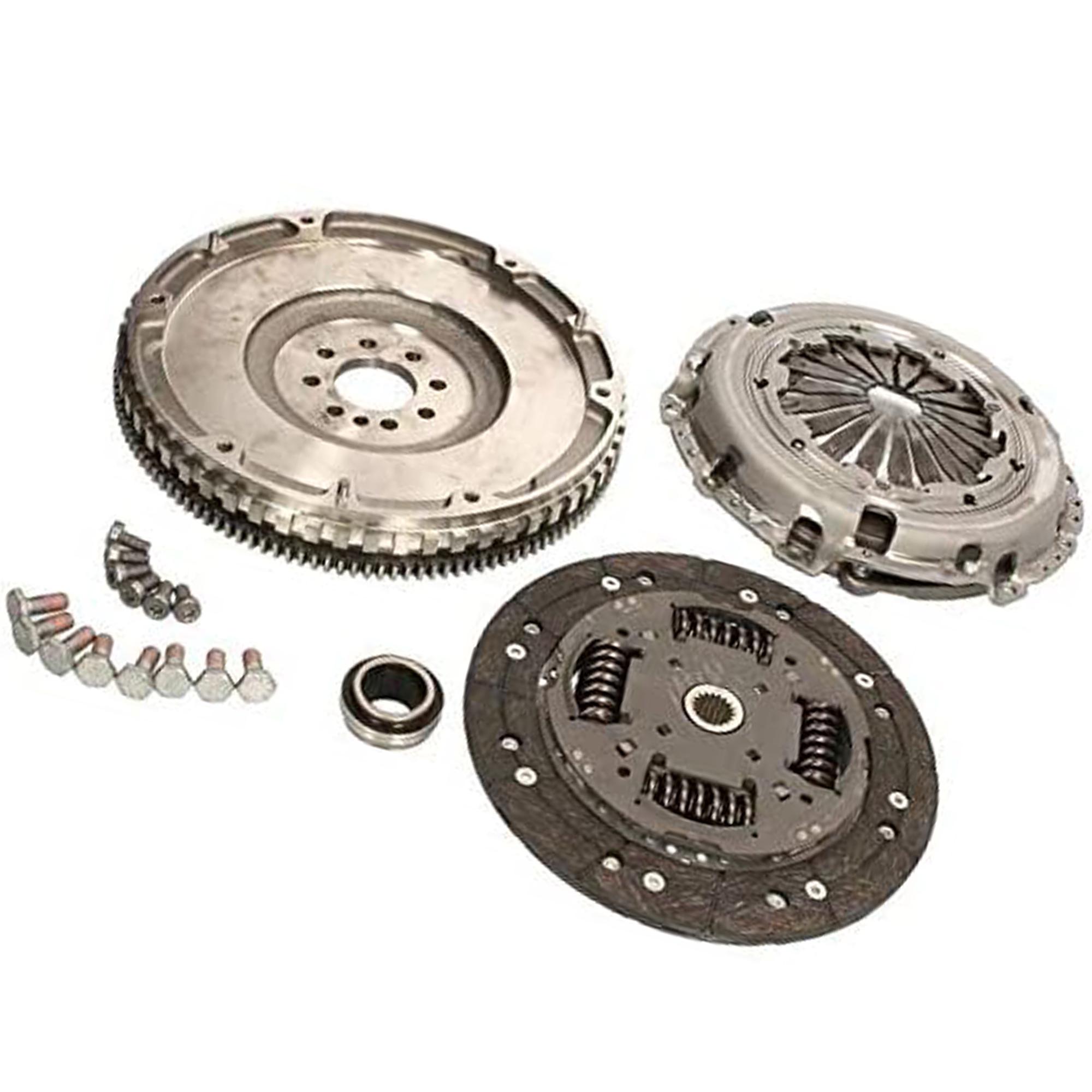 Kit d'embrayage + Volant Moteur rigide pour Peugeot 307 2.0 Hdi 107 / 110 ch PARTSLINE SC18001