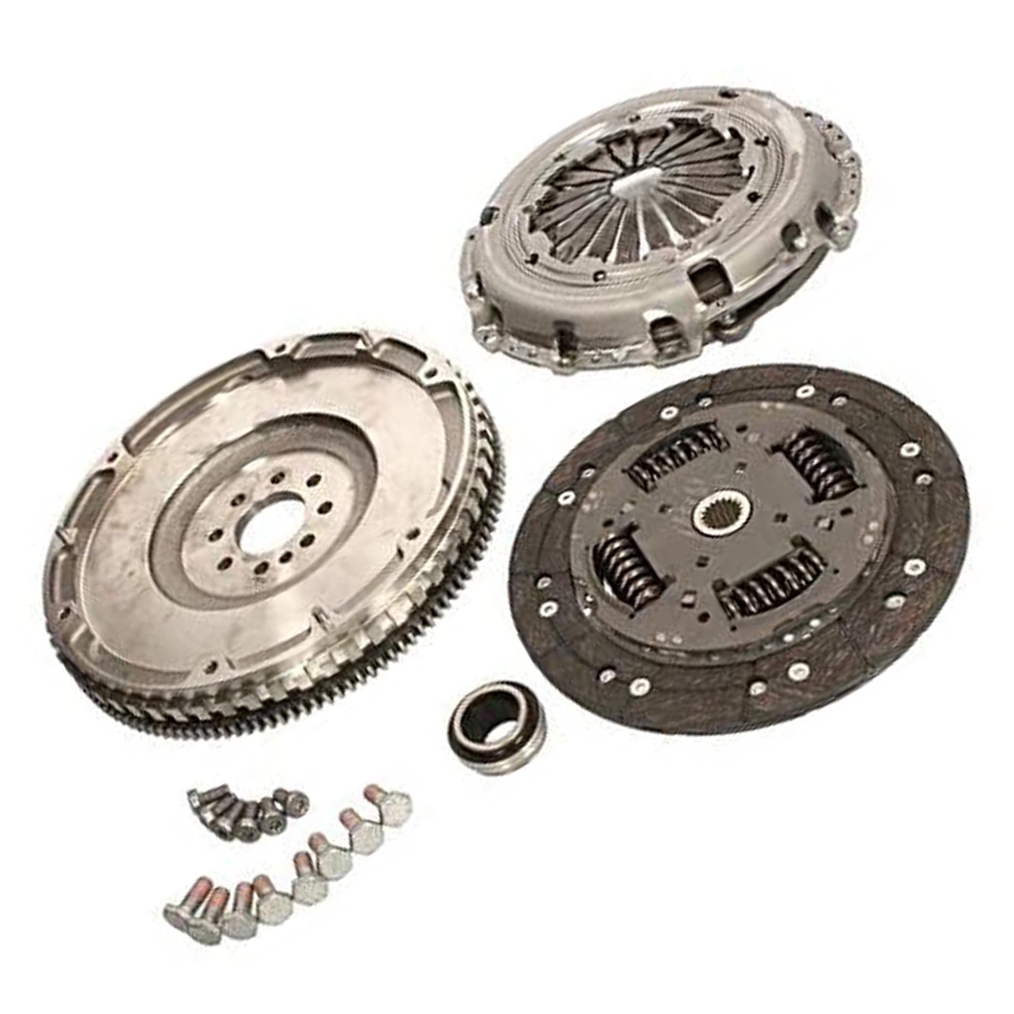 Kit d'embrayage + Volant Moteur rigide pour Peugeot 307 2.0 Hdi 107 / 110 ch PARTSLINE SC18001